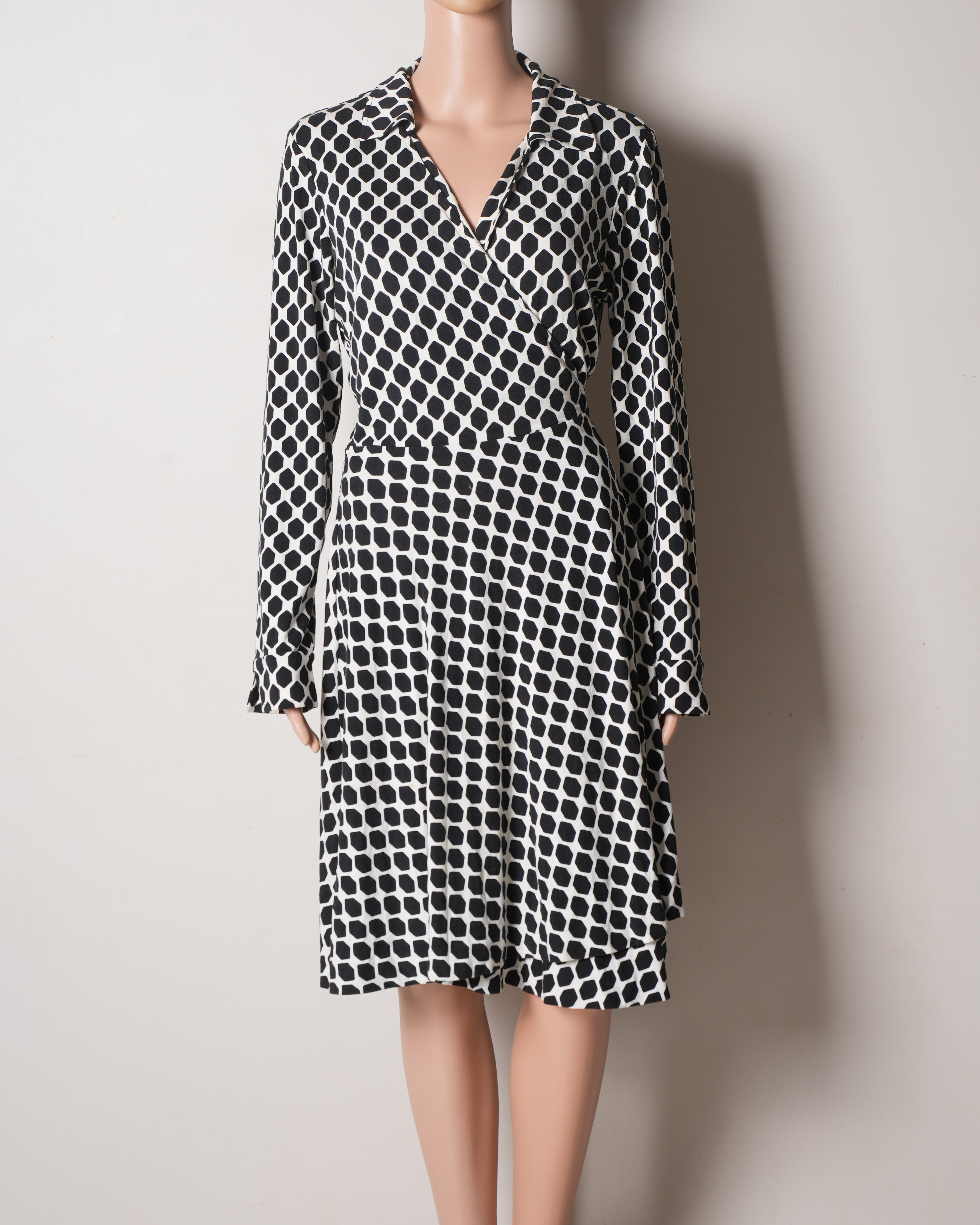 DVF Black Dress
