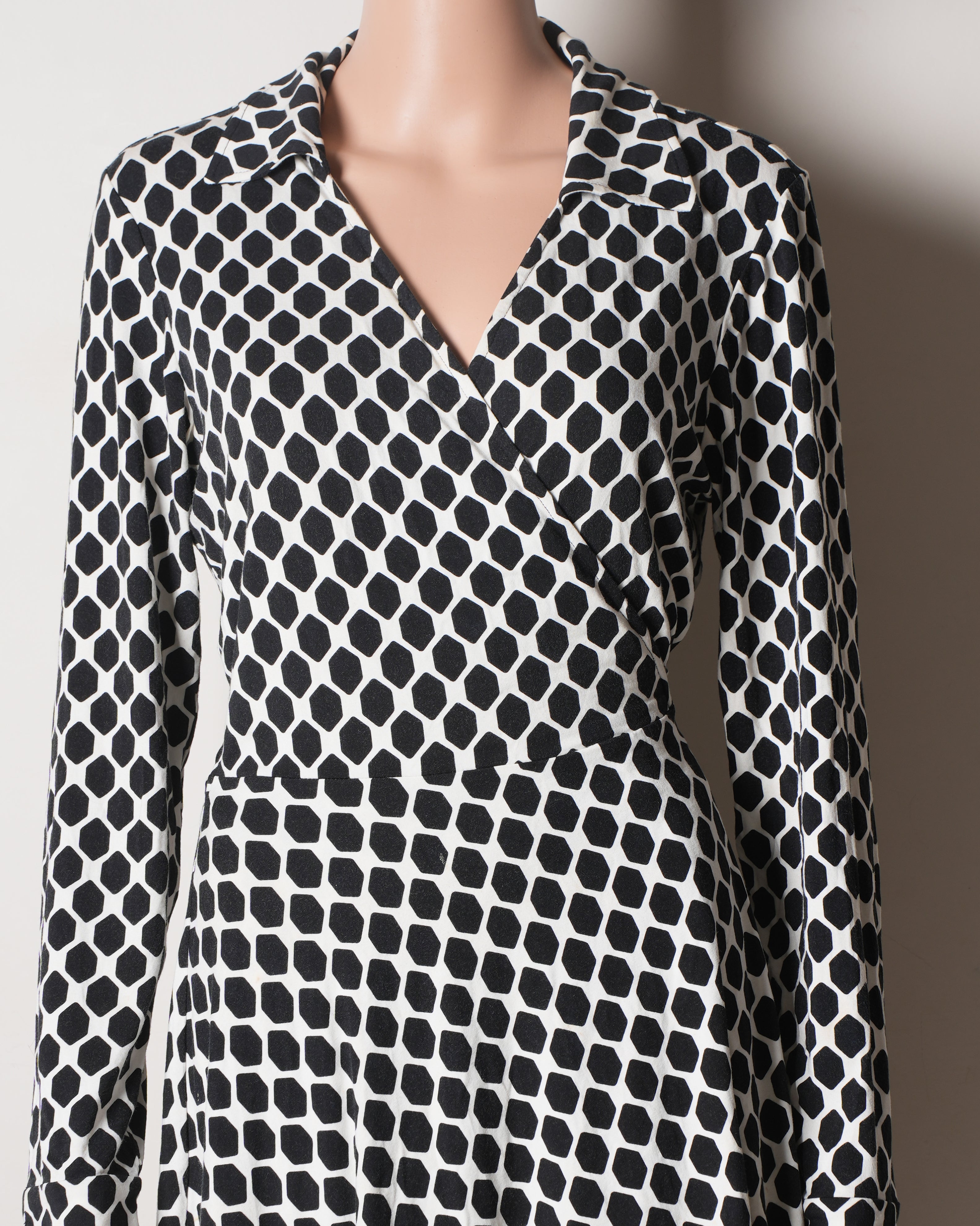 DVF Black Dress