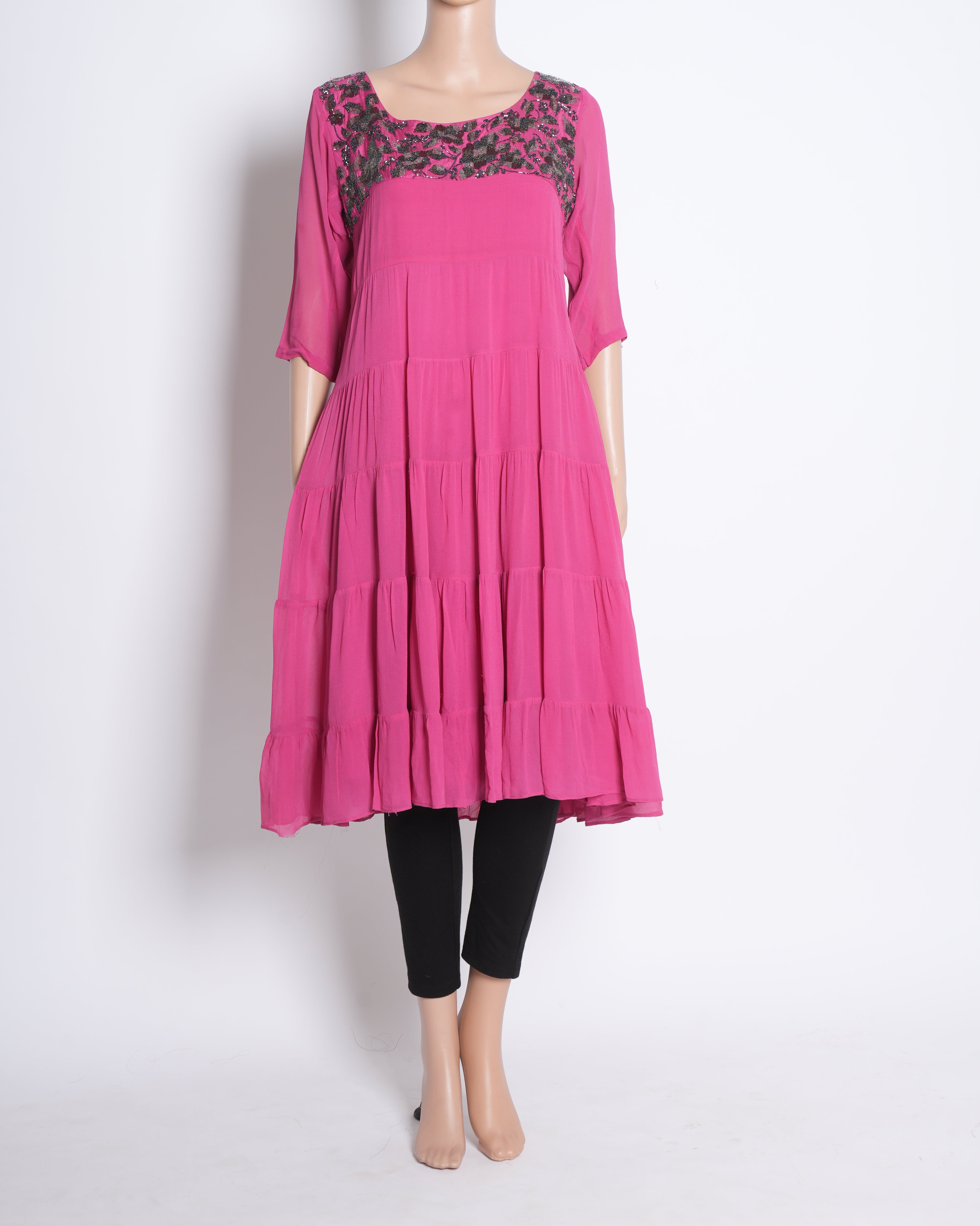 Pankaj & Nidhi Dess In Pink