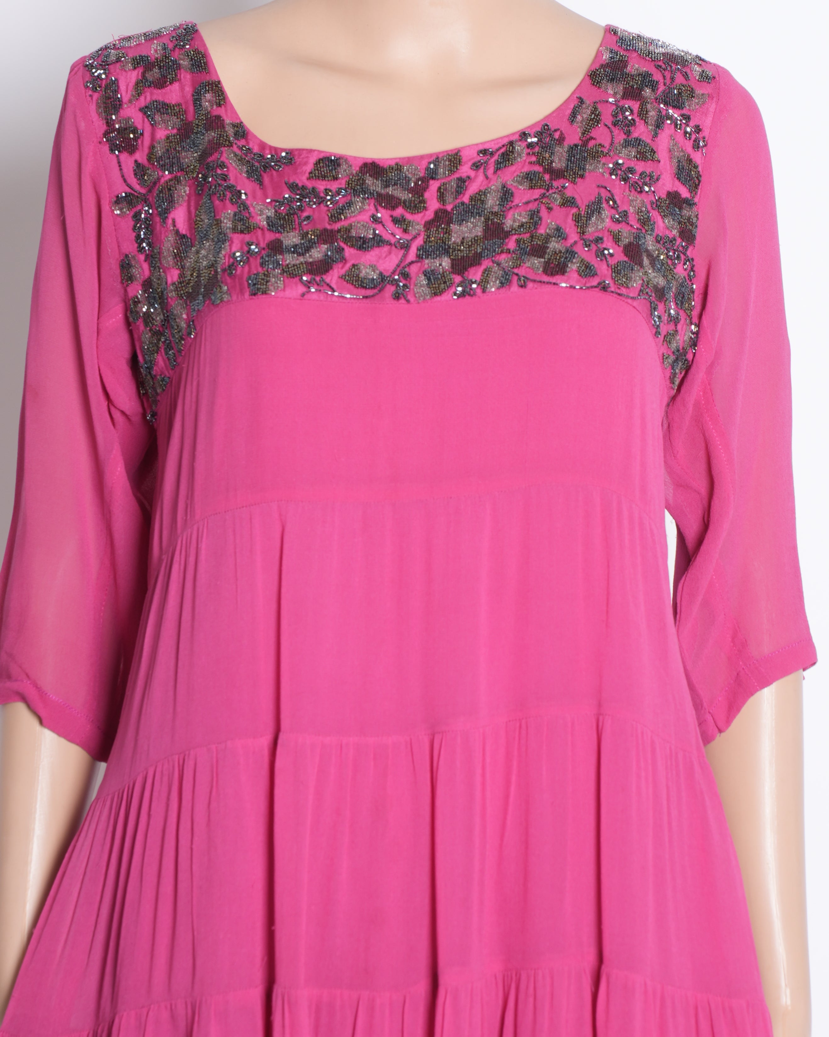 Pankaj & Nidhi Dess In Pink