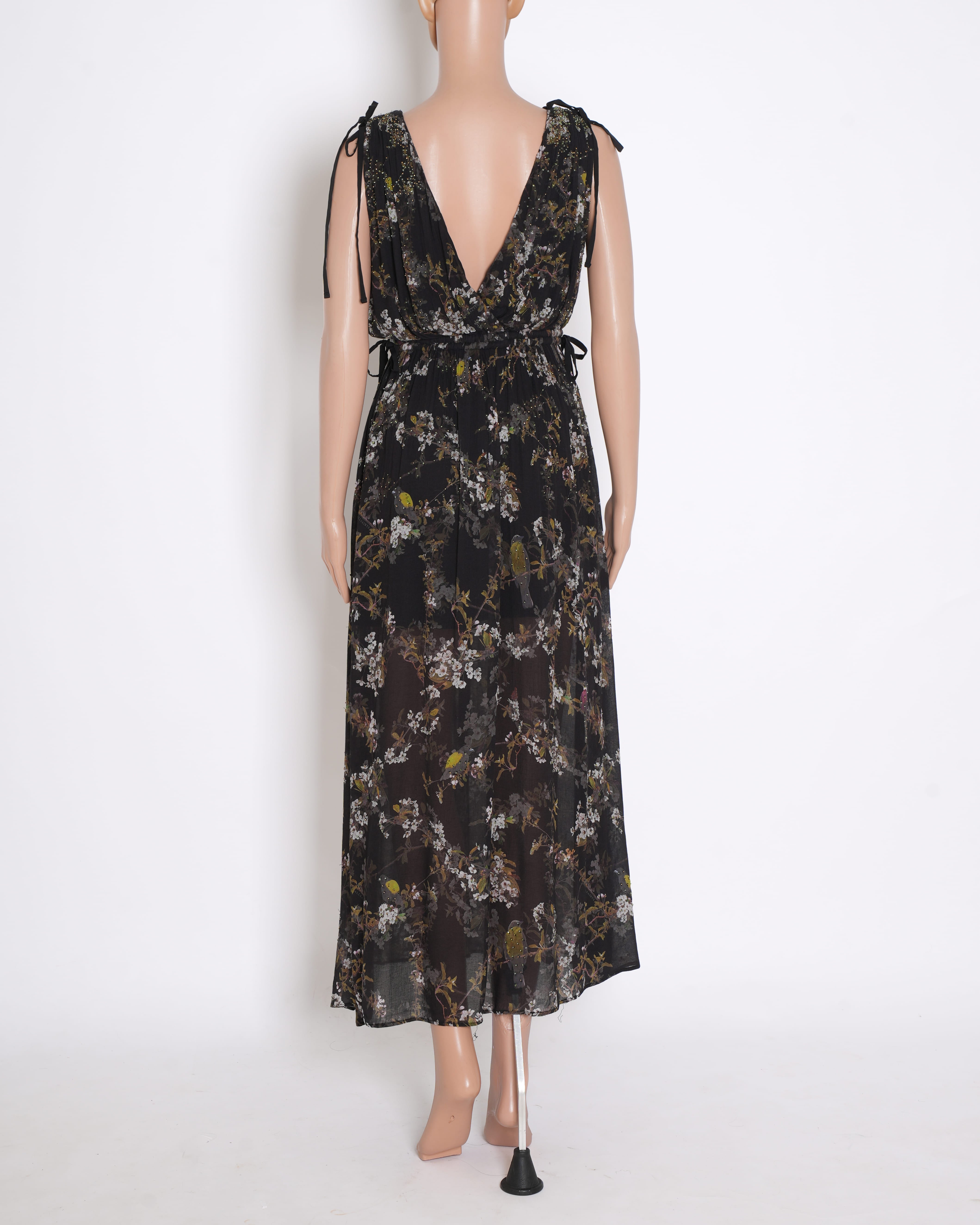 AllSaints Cali Floral Printed Maxi Dress