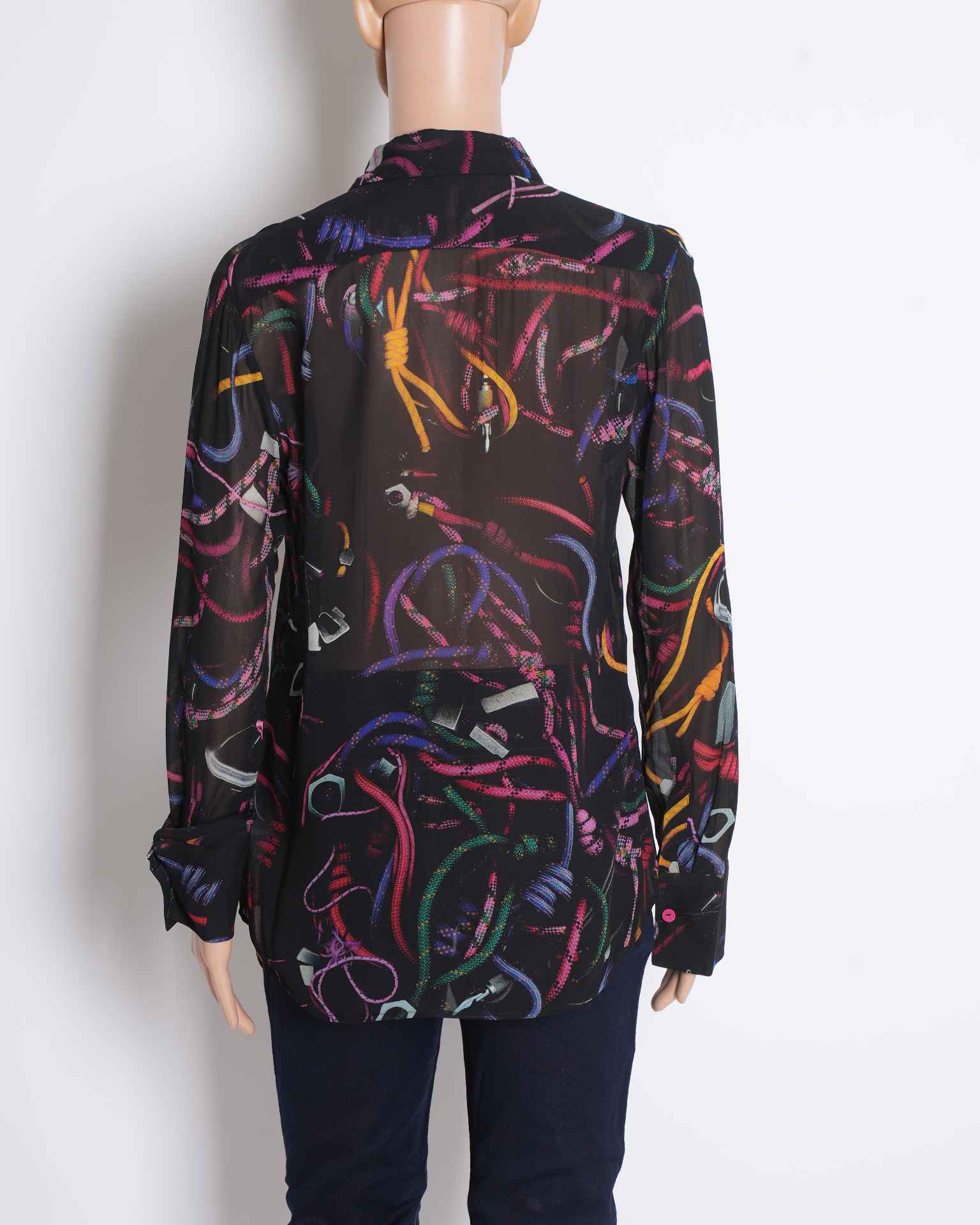 Paul smith sheer printed shirt