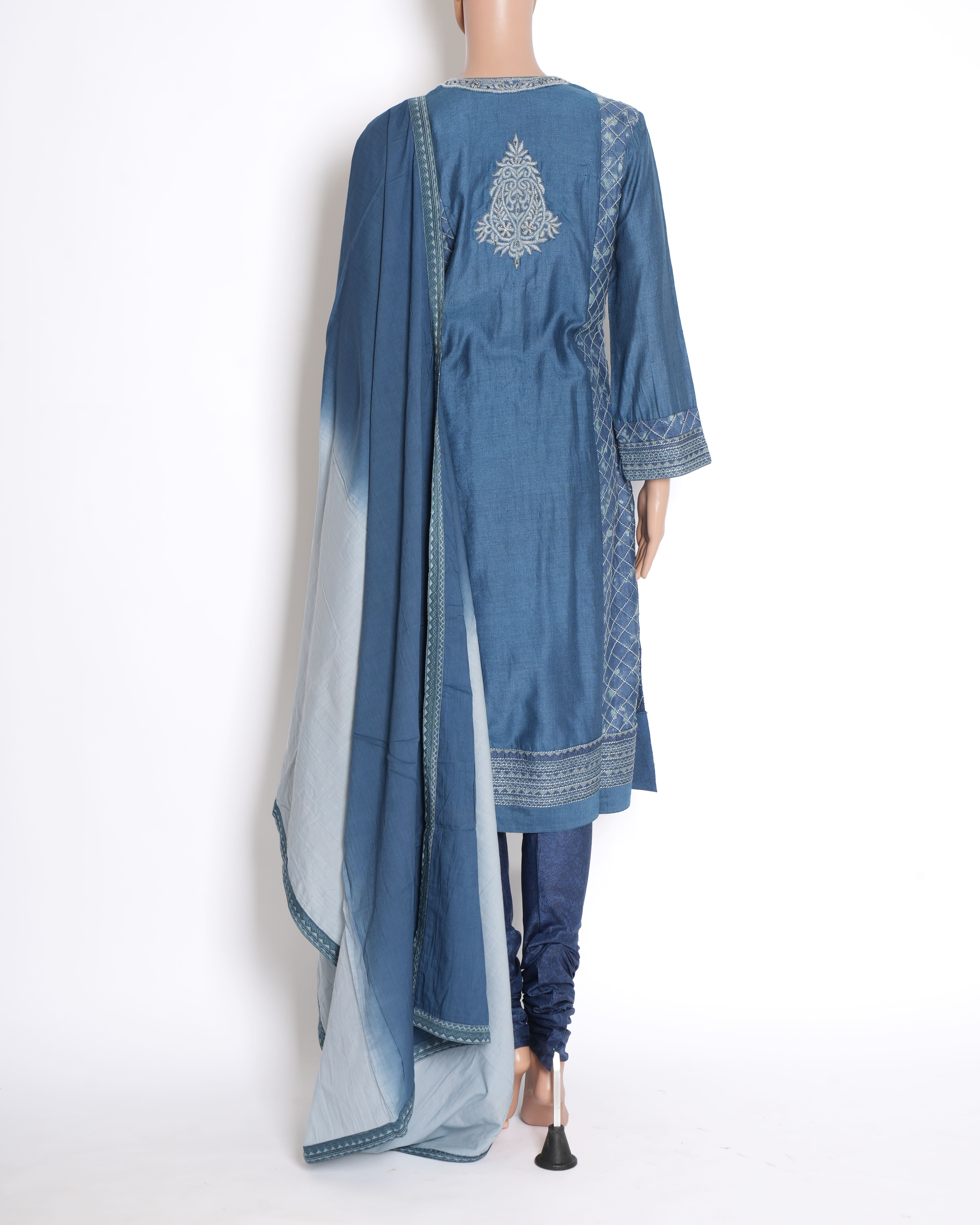 Ritu Kumar Set of 3 Kurta Set in Blue