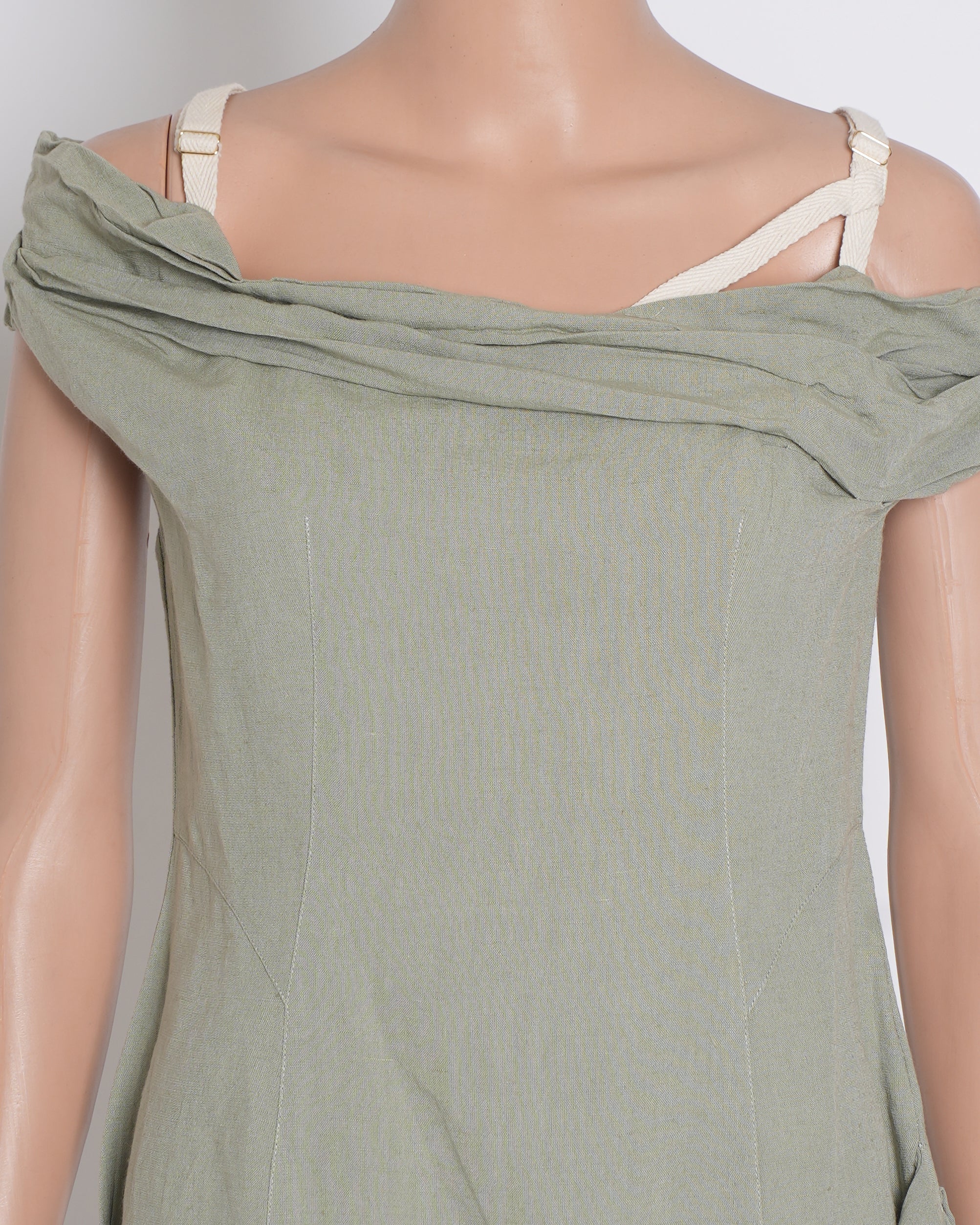 Jacquemus L'amour Linen Mini Dress