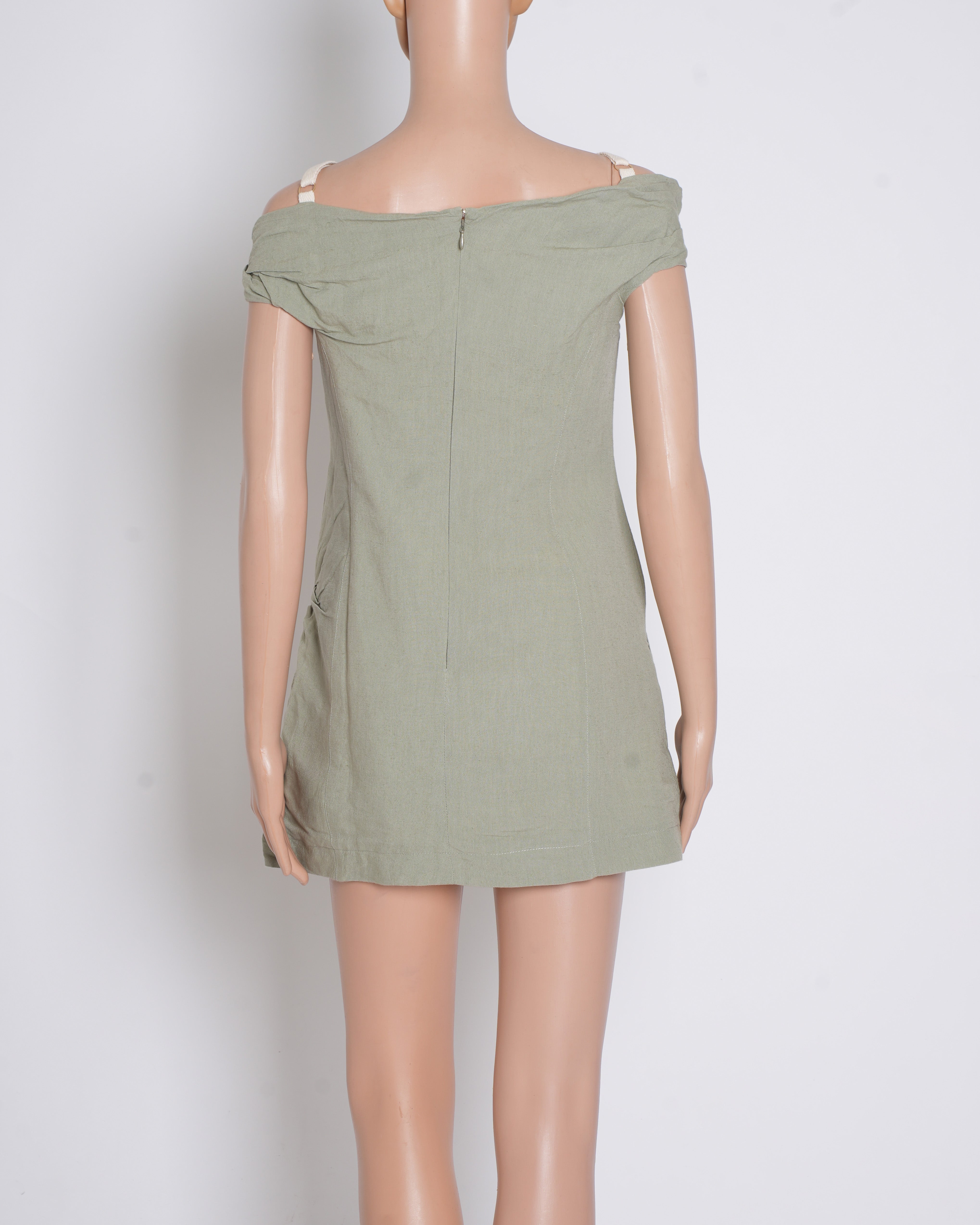 Jacquemus L'amour Linen Mini Dress