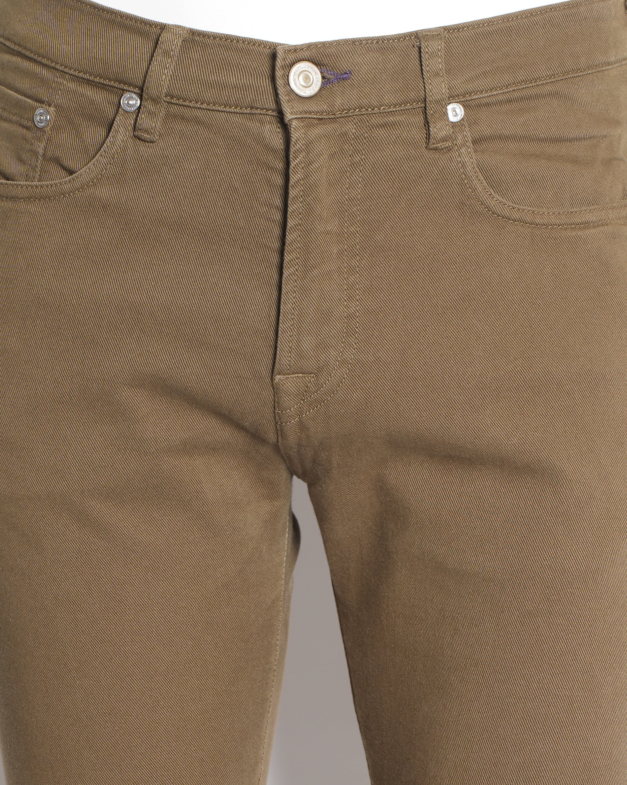 Paul Smith Men's Khaki Green Straight fit Jeans