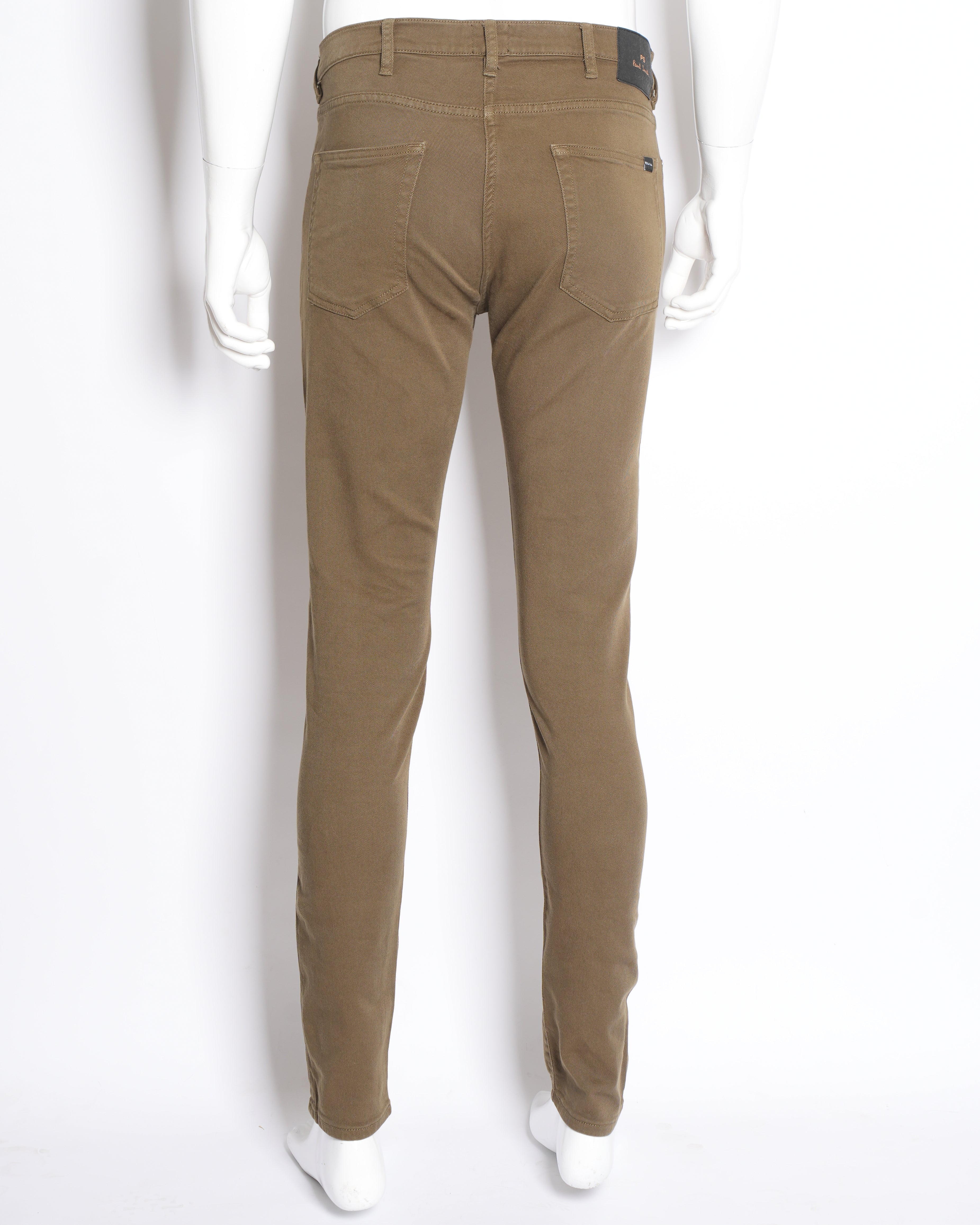 Paul Smith Men's Khaki Green Straight fit Jeans