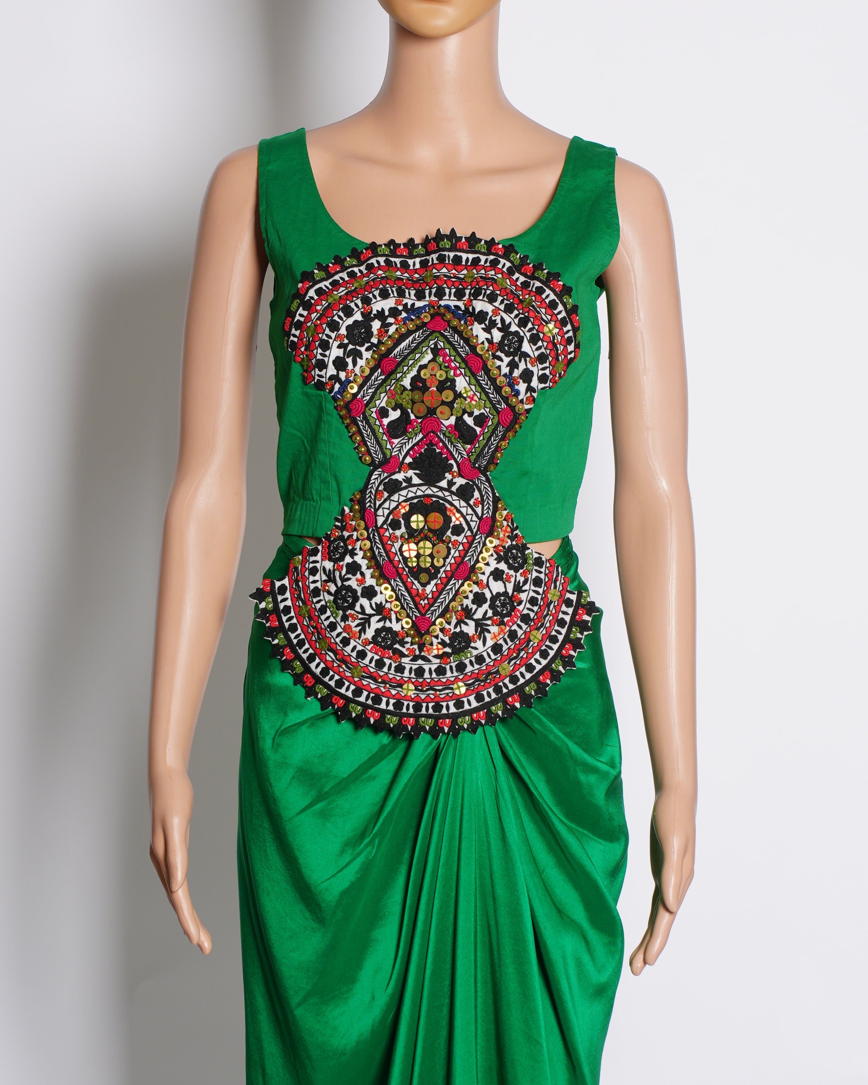 New Anamika Khanna Set of 3 with white jacket