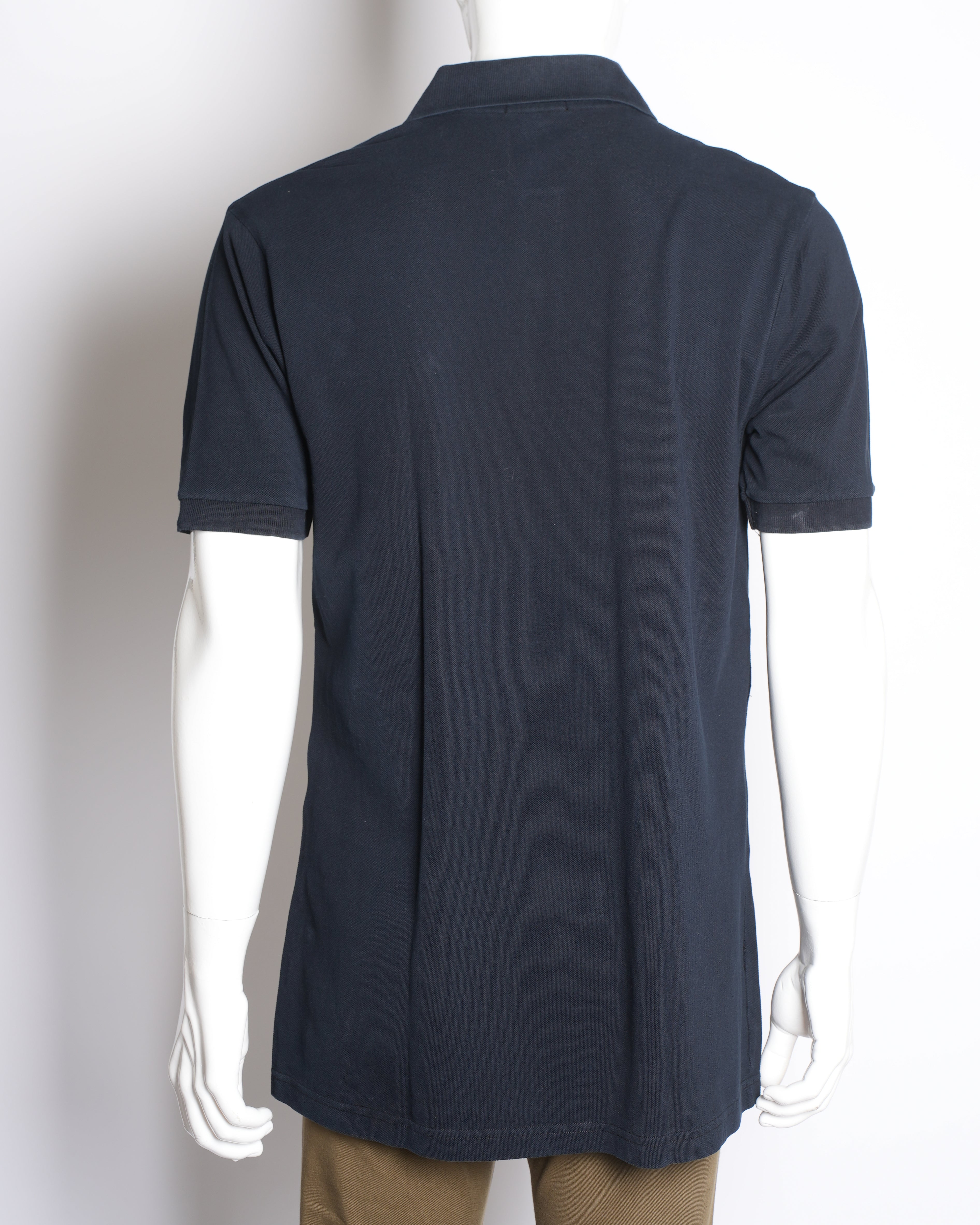 Burberry Men's Classic Polo T-Shirt in Navy Blue