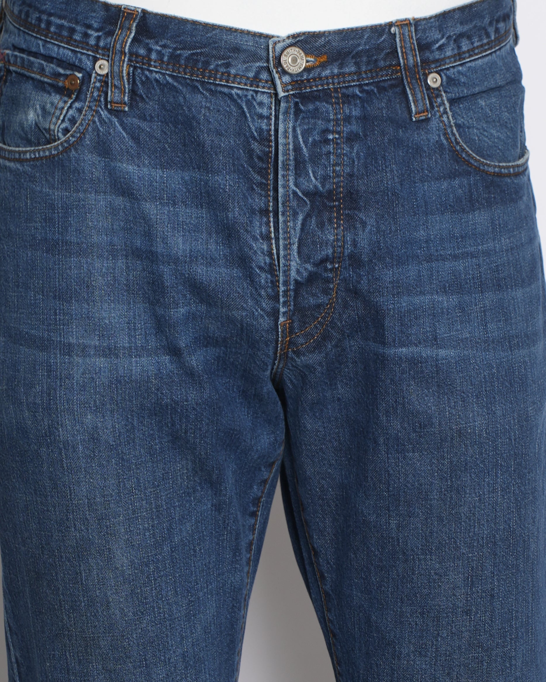 Paul Smith Men's Classic Blue Denim Jeans