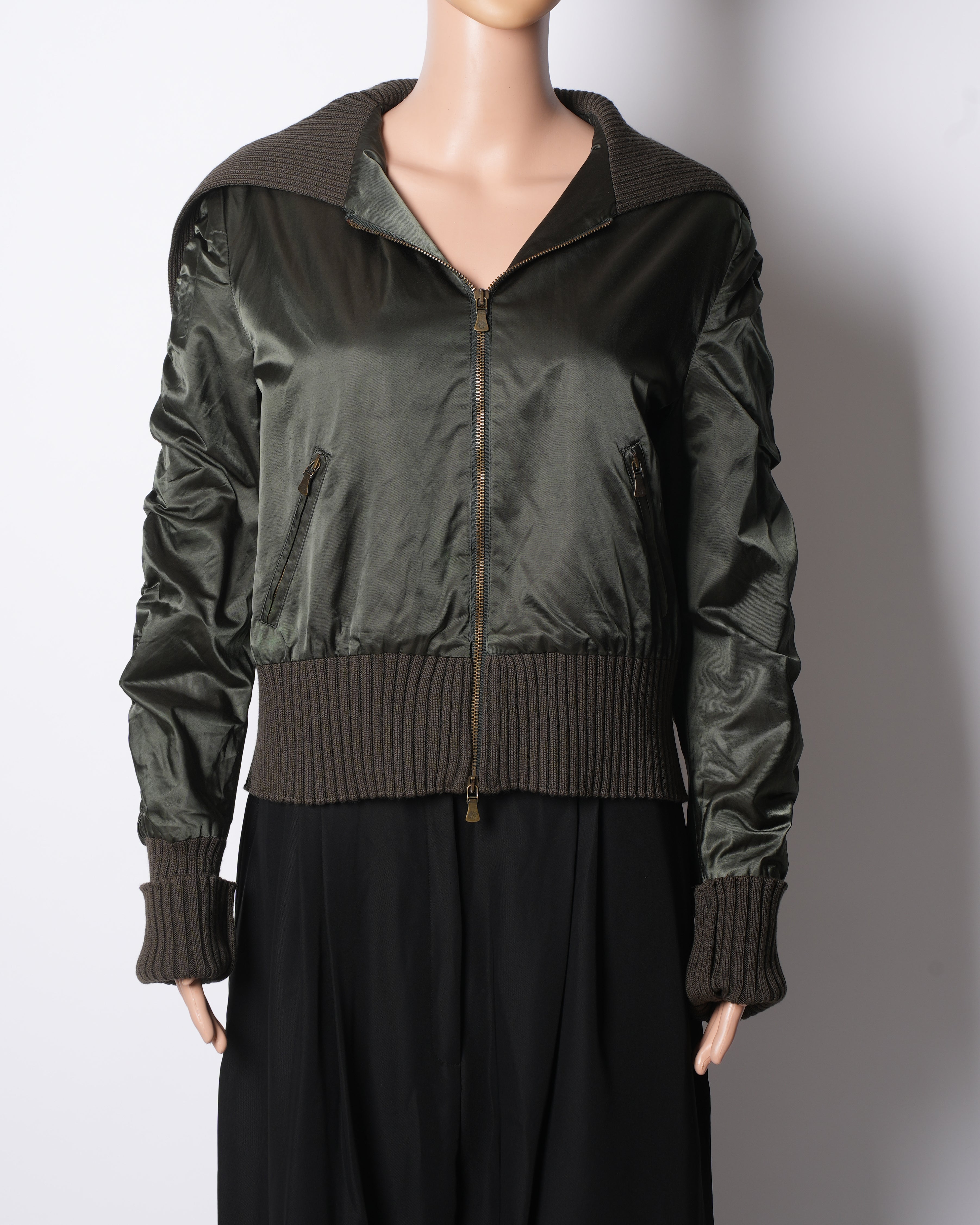 Versace cropped Bomber