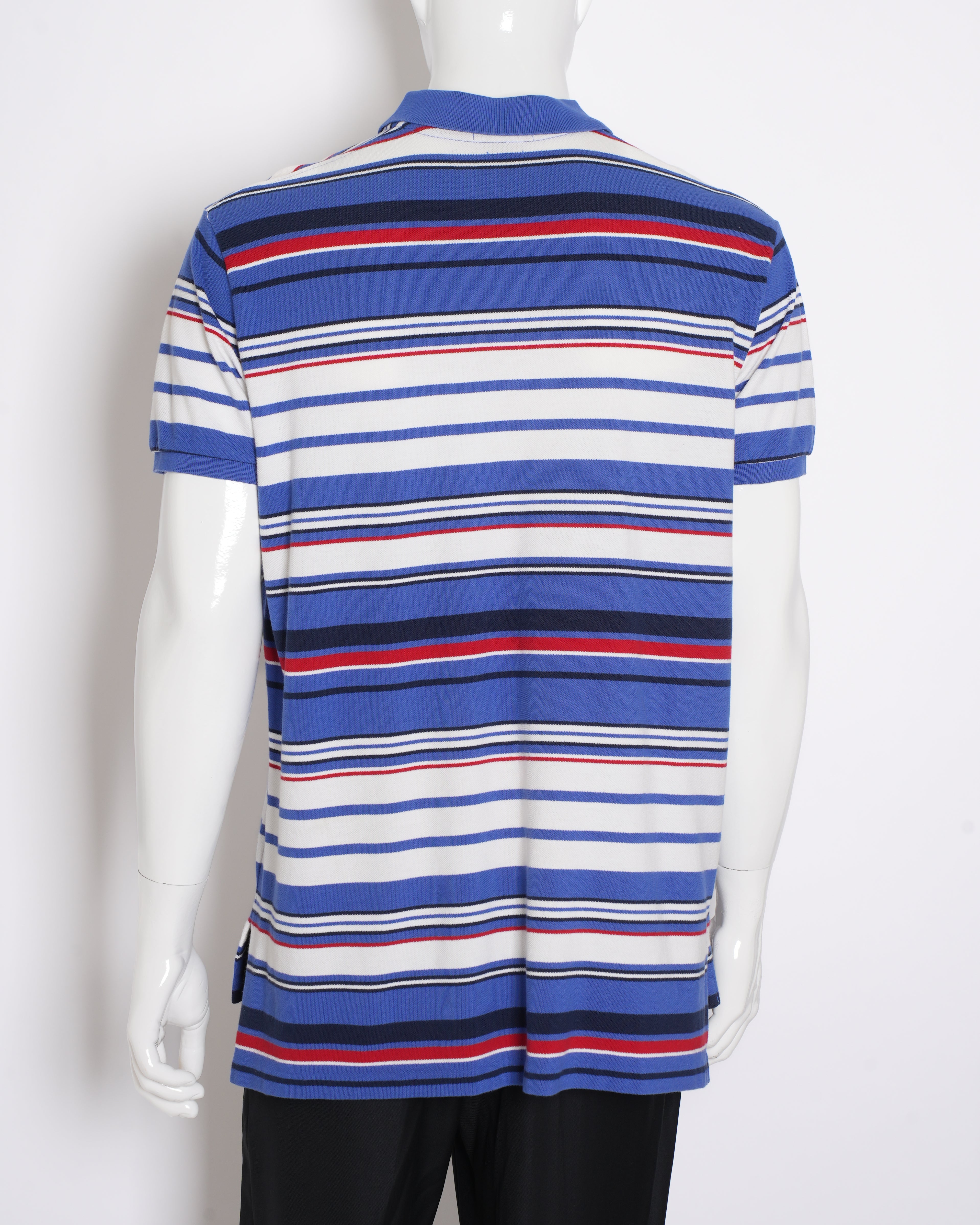 Polo by Ralph Lauren men’s T-shirt in horizontal blue stripes