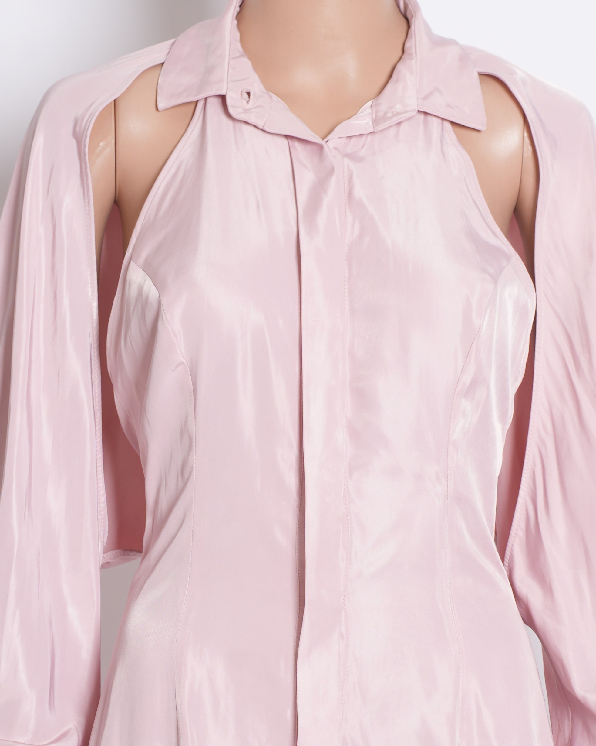 Other Theory Blush Pink Mini Dress