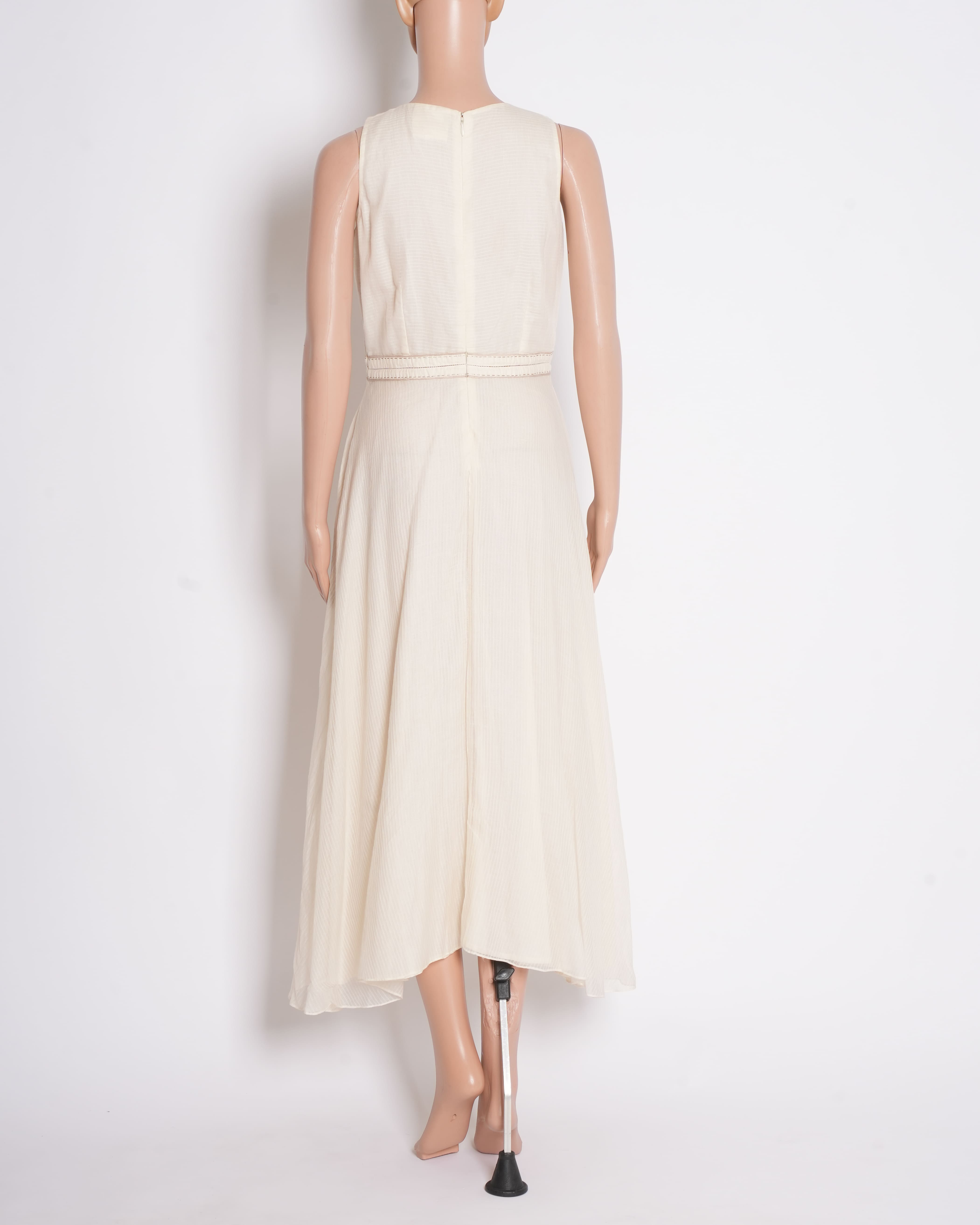 Anita dongre beige dress