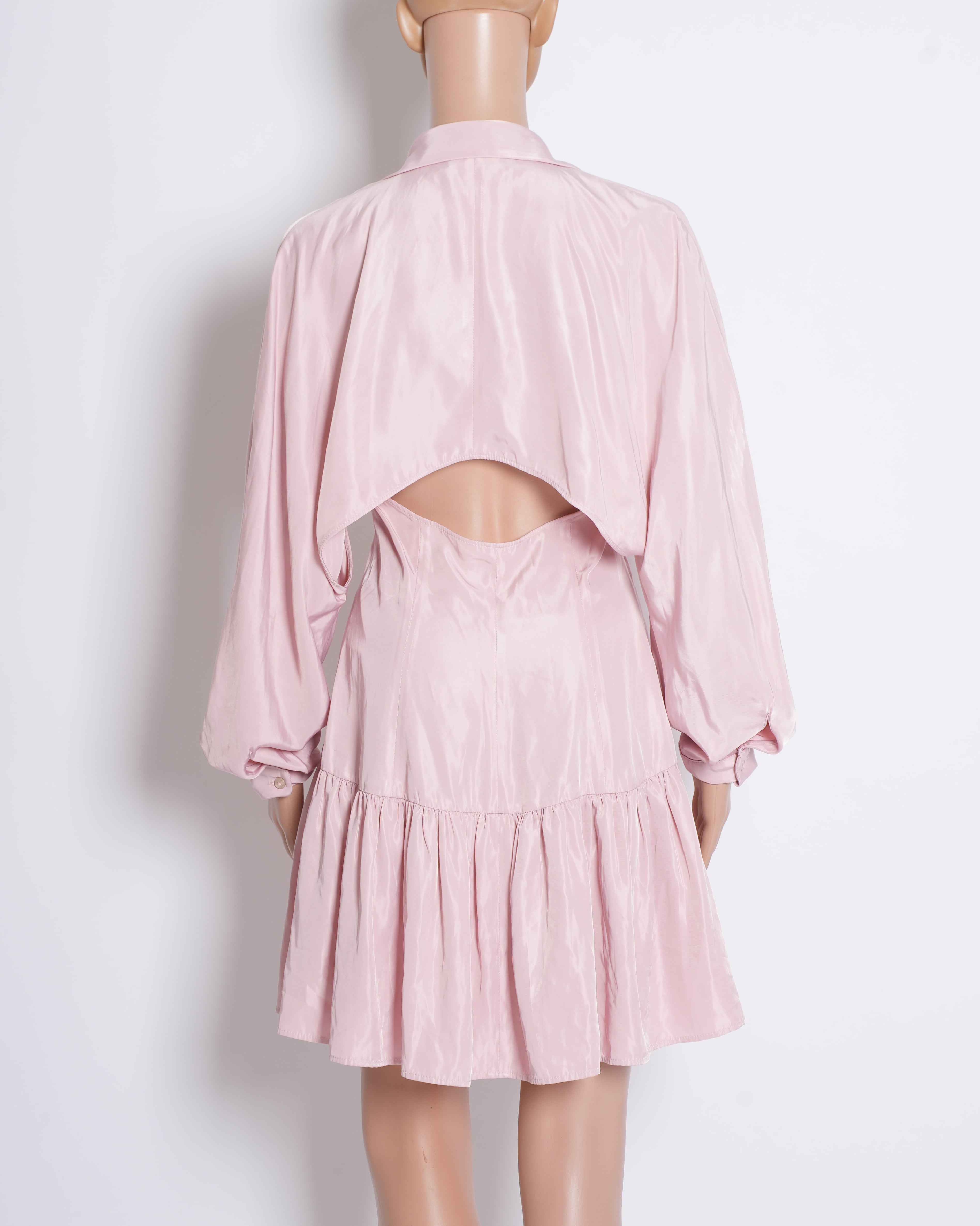 Other Theory Blush Pink Mini Dress