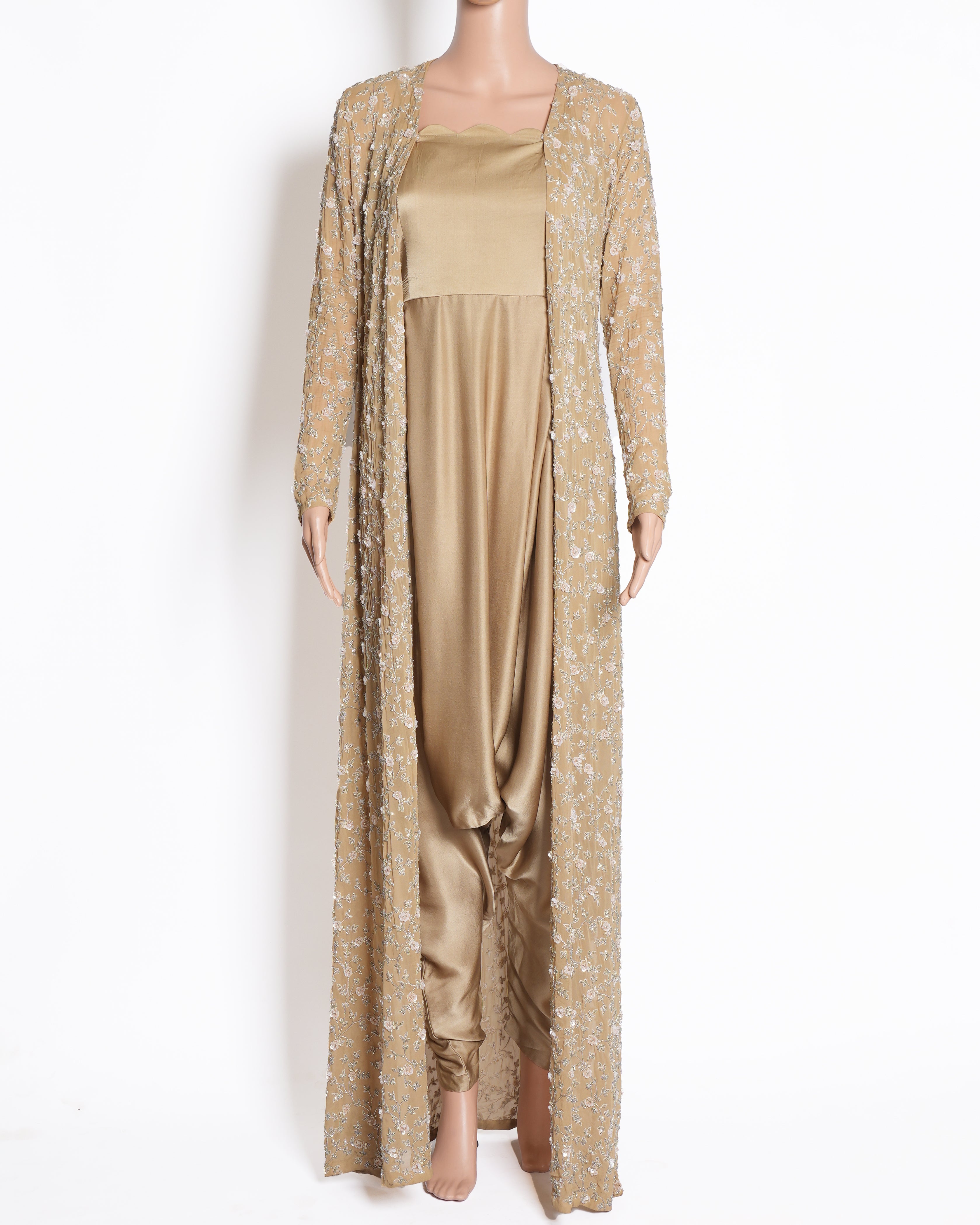 niharika kamani Jumpsuit with long jacket