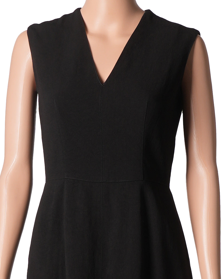 Burberry Bodycone Sleeveless Dress In Black