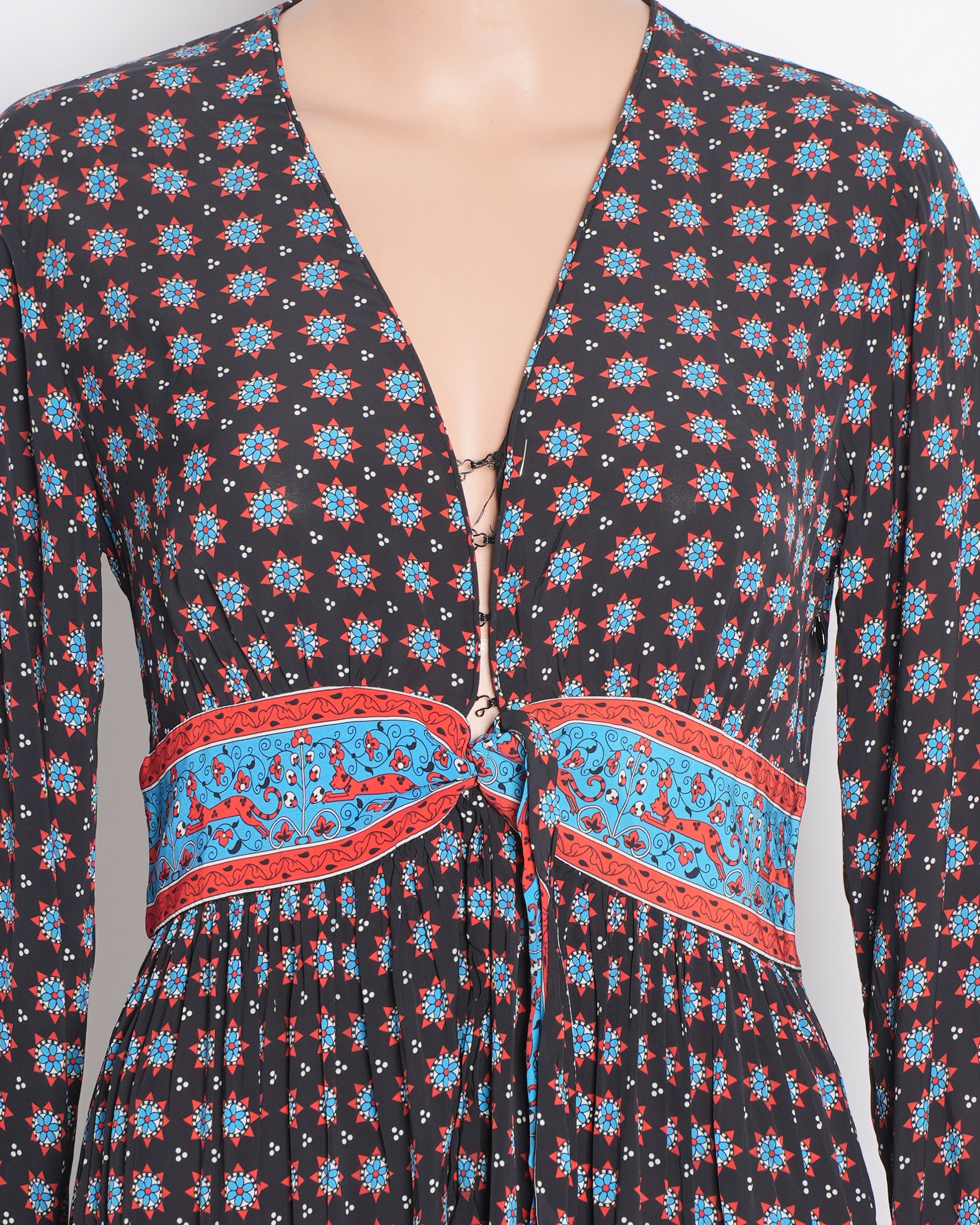 Sandro Mini Printed Dress