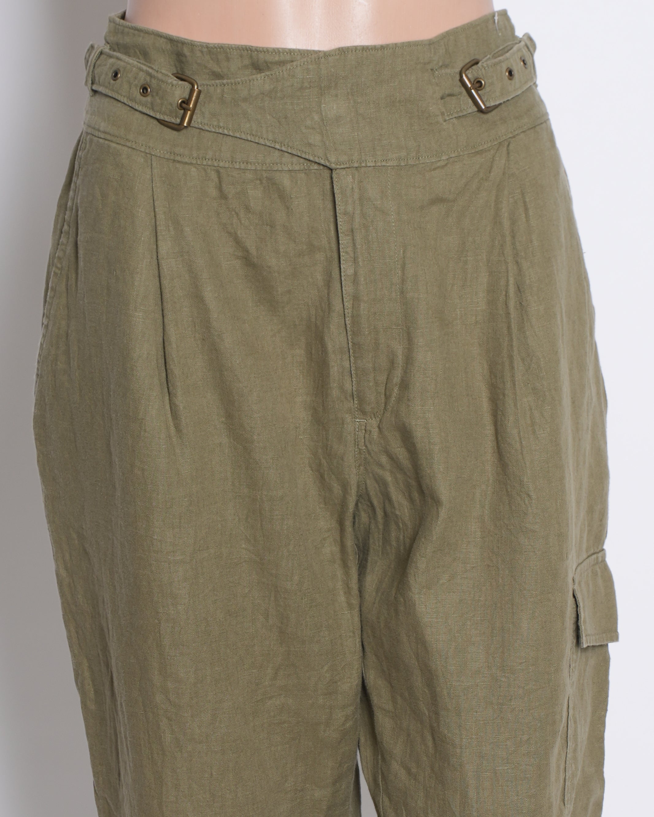 Lauren By Ralph Lauren Women's Linen Trousers