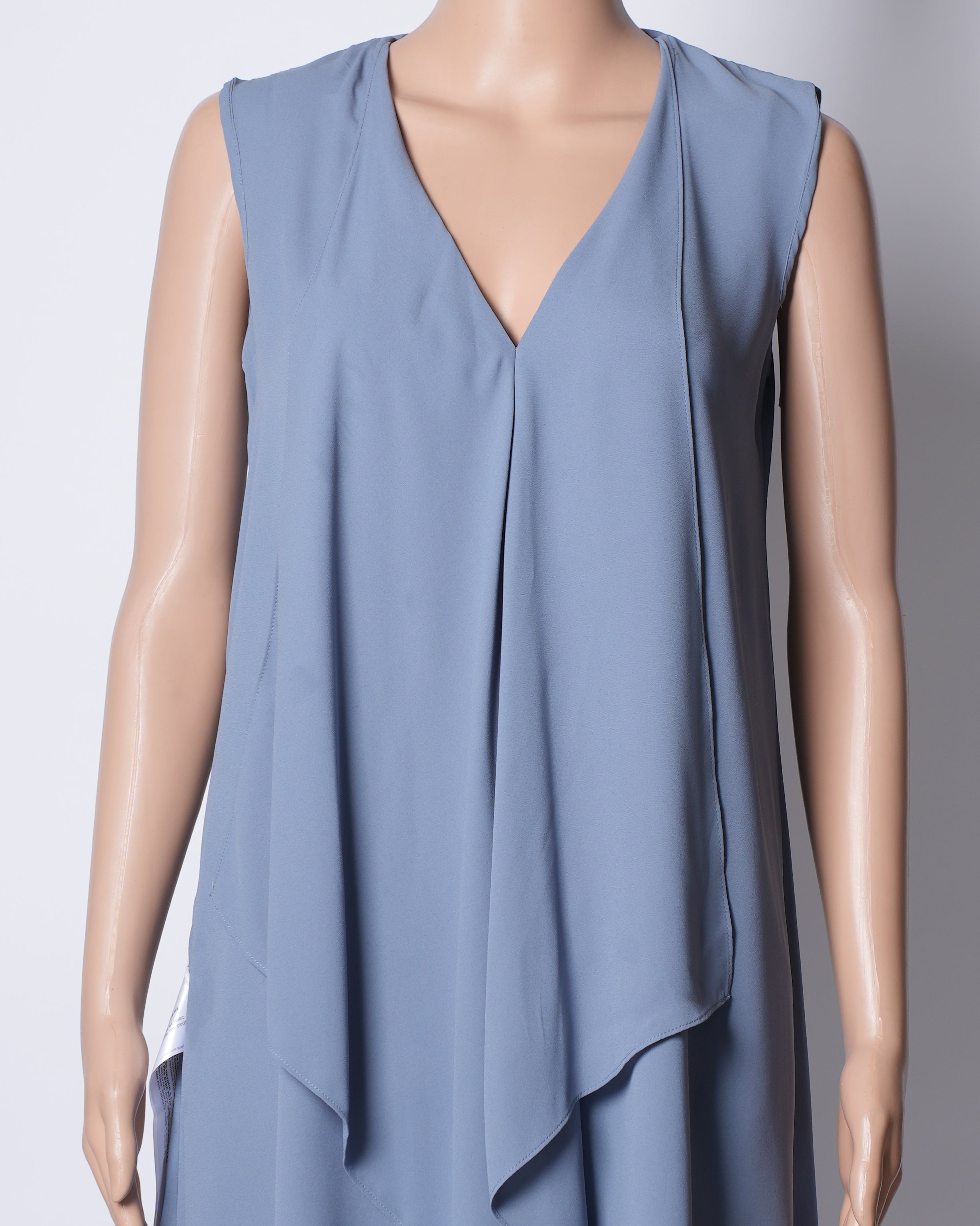 Bcbg Asymetric Powder Blue Dress