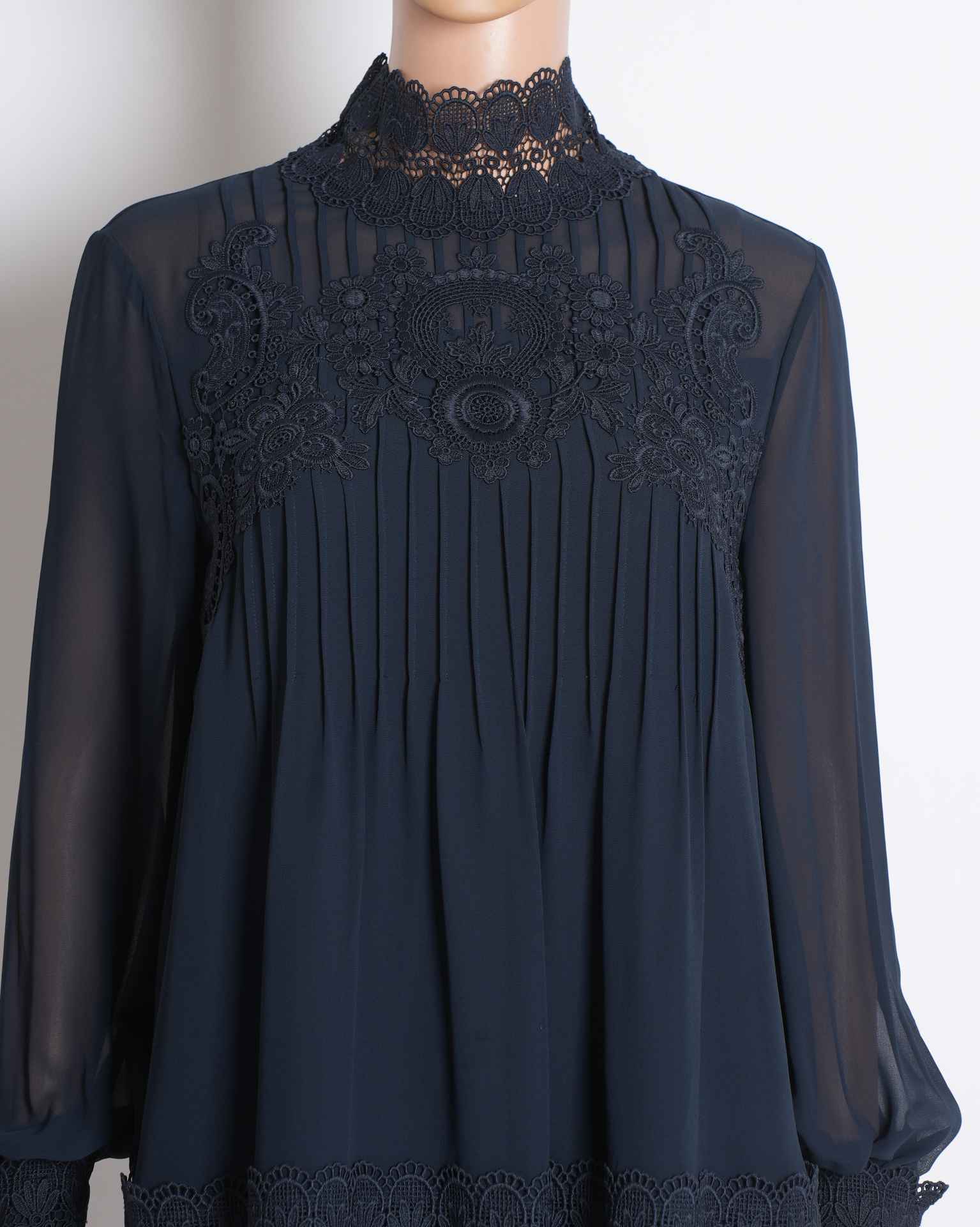 Ted Baker Lace Top In Black