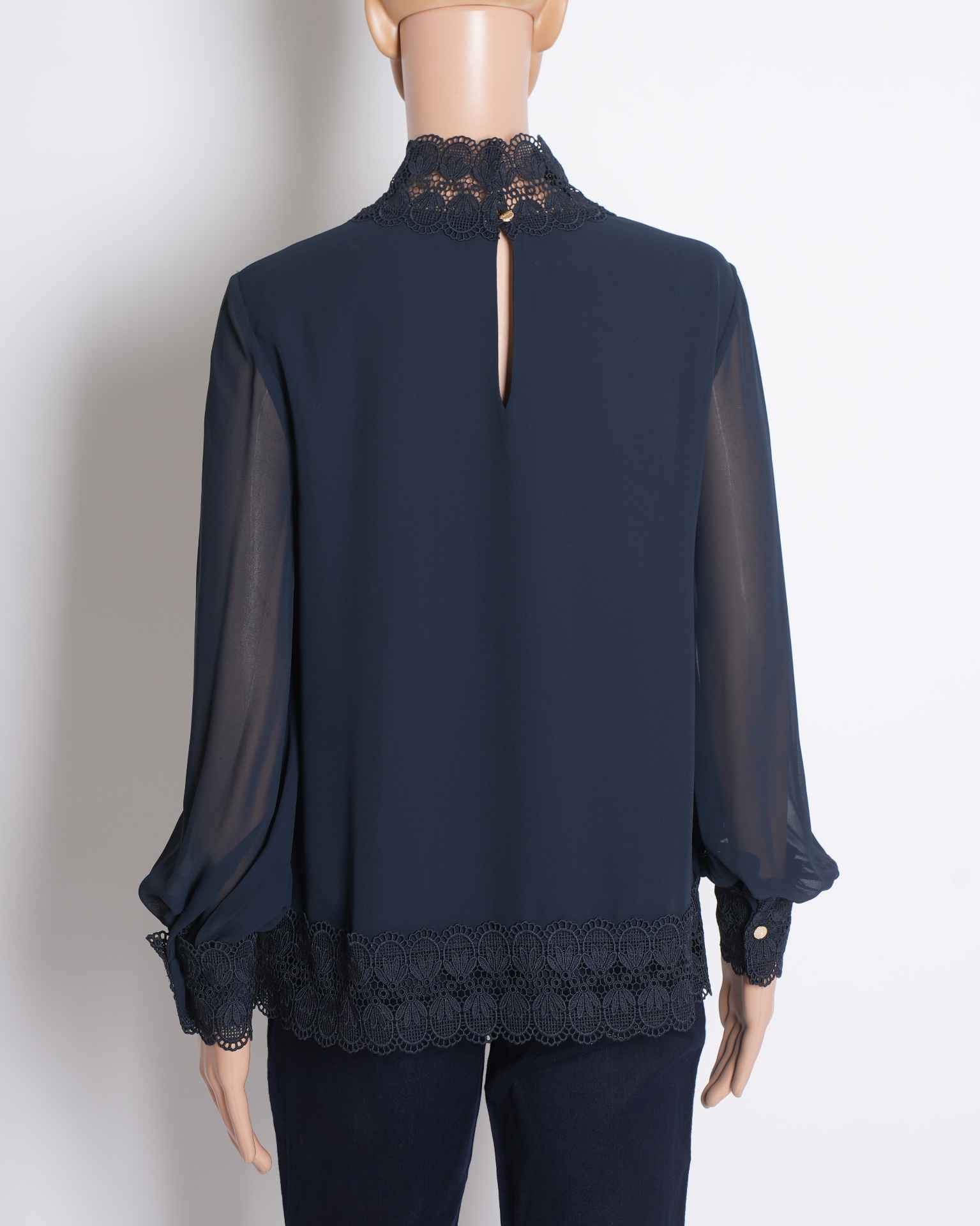 Ted Baker Lace Top In Black
