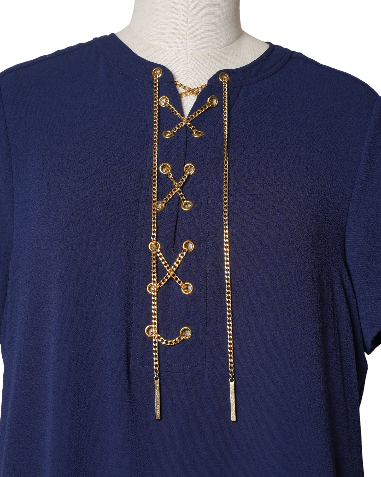 Michael Kors Dress With Gold Chain