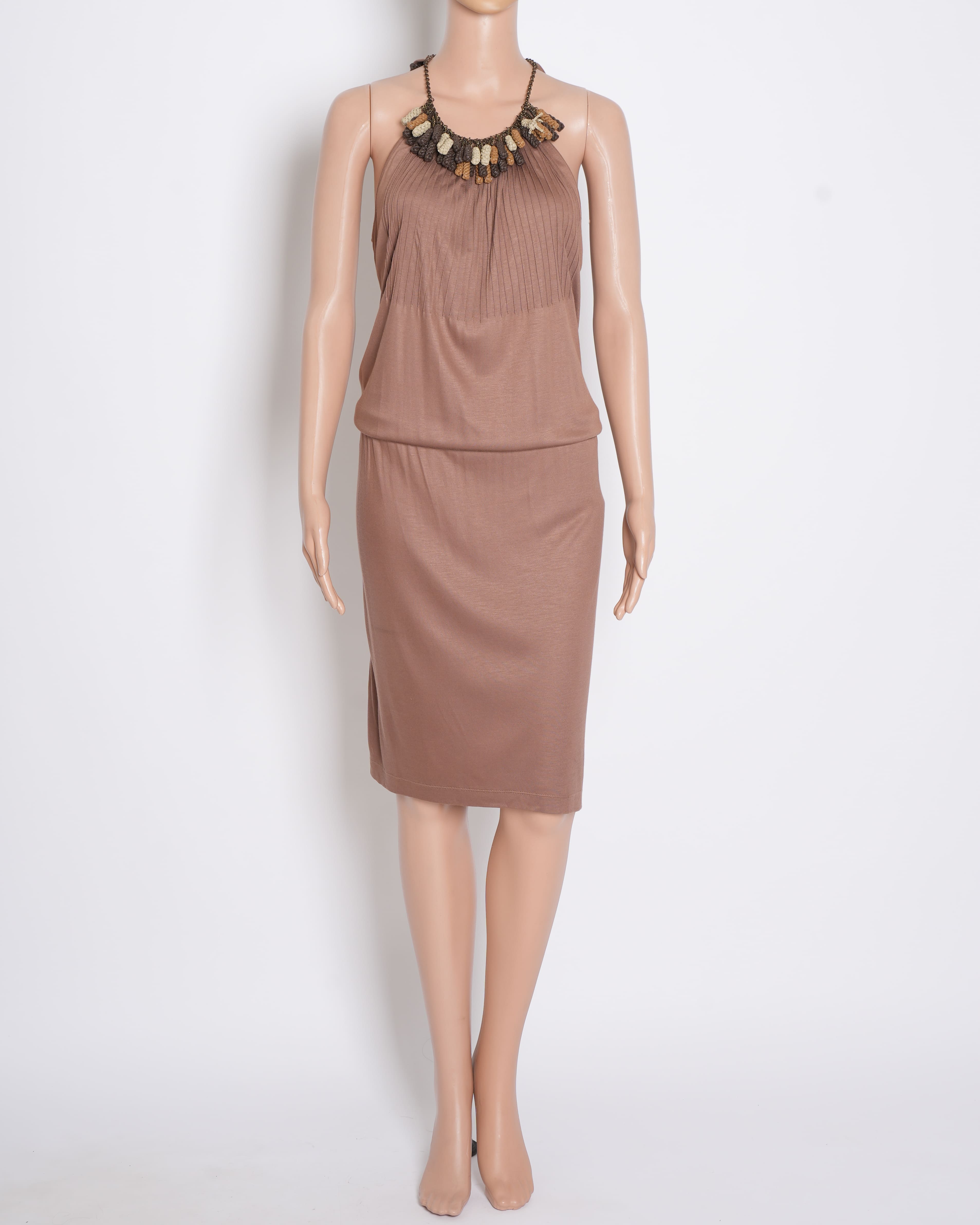 Rana Gill Halter Dress