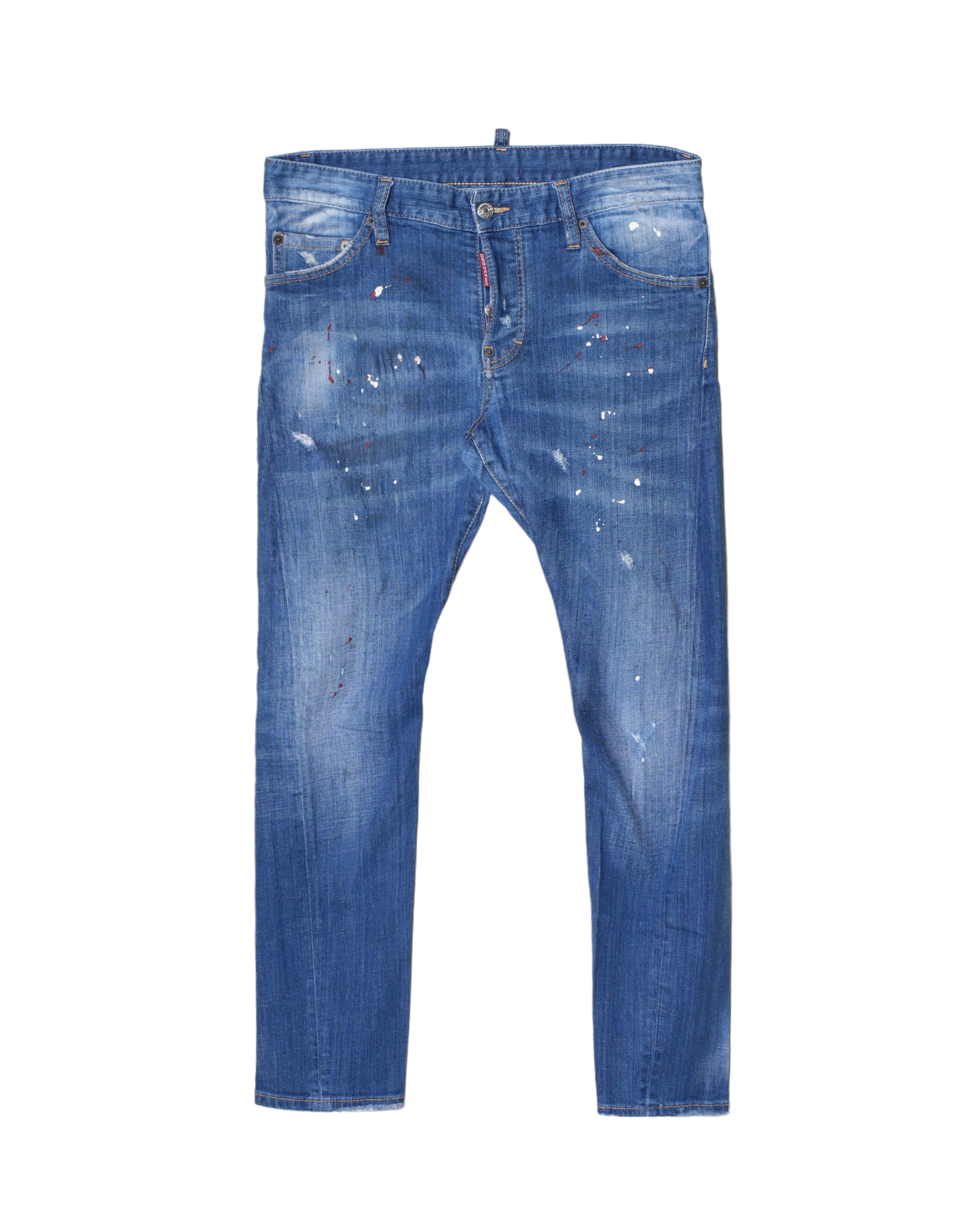 Dsquared 2 Medium Red Spots Wash Jennifer Jeans