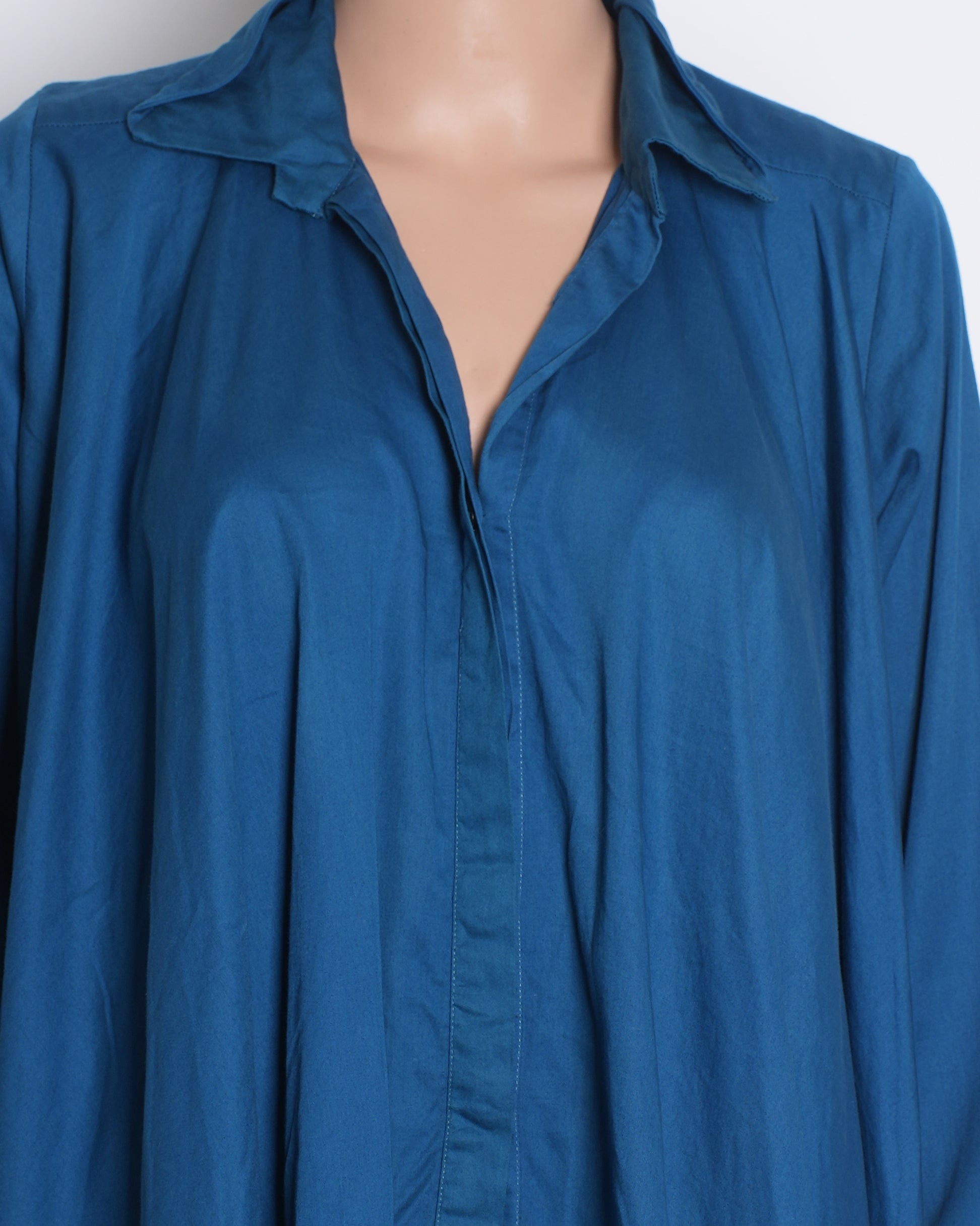 Gulabo By Abu & Sandeep Blue Asymmetric Top