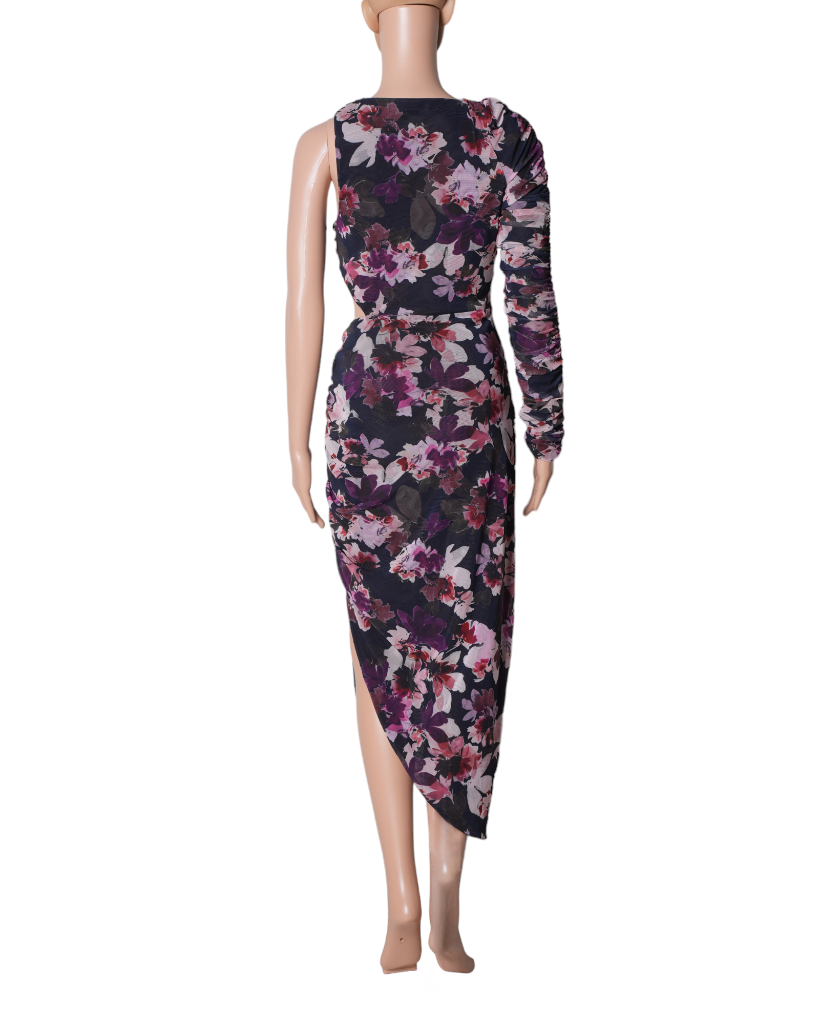 Nicholas Floral Drape Dress