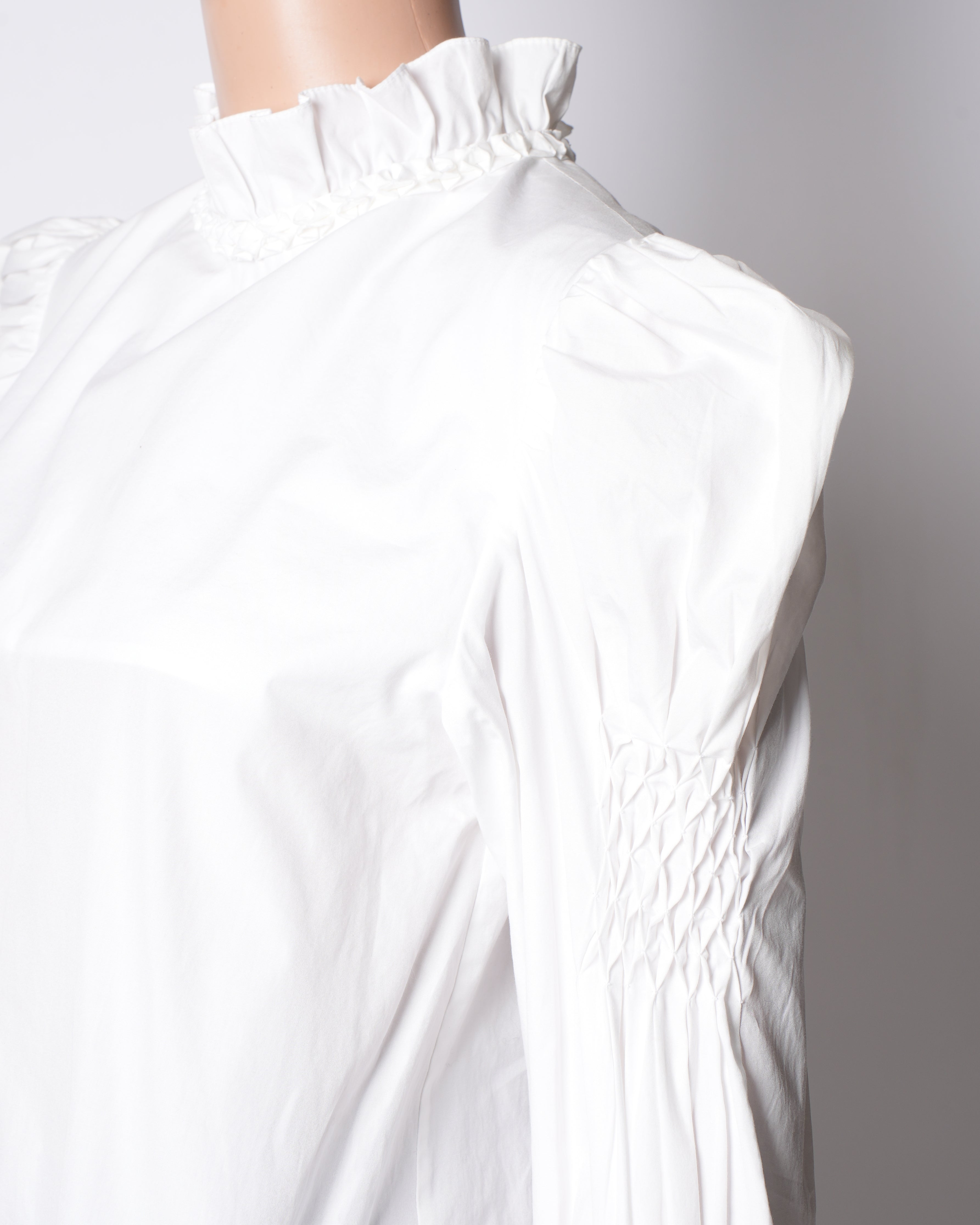Horror Vacui White Blouse