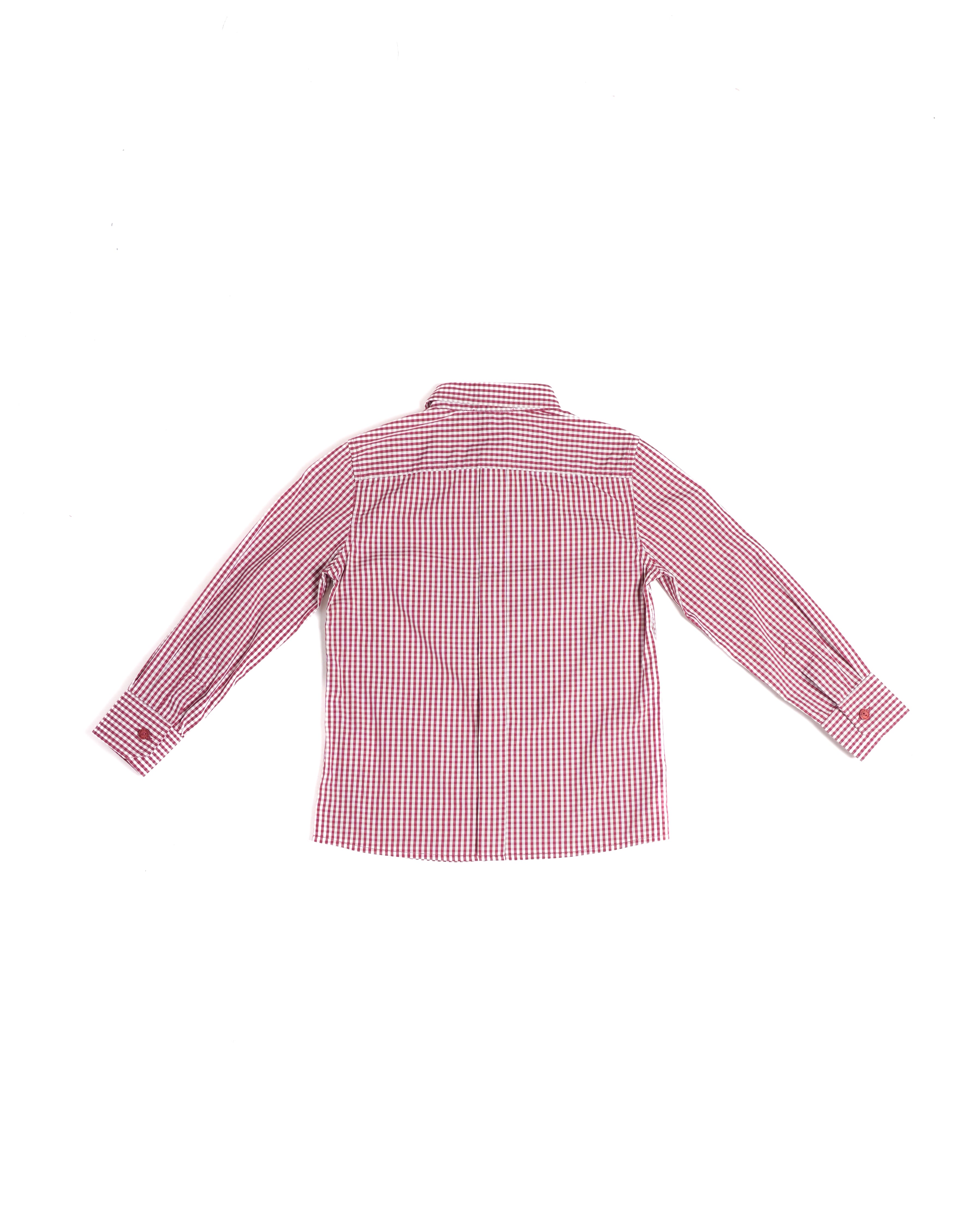 Dolce & Gabbana Kids Red & White Checkered Shirt