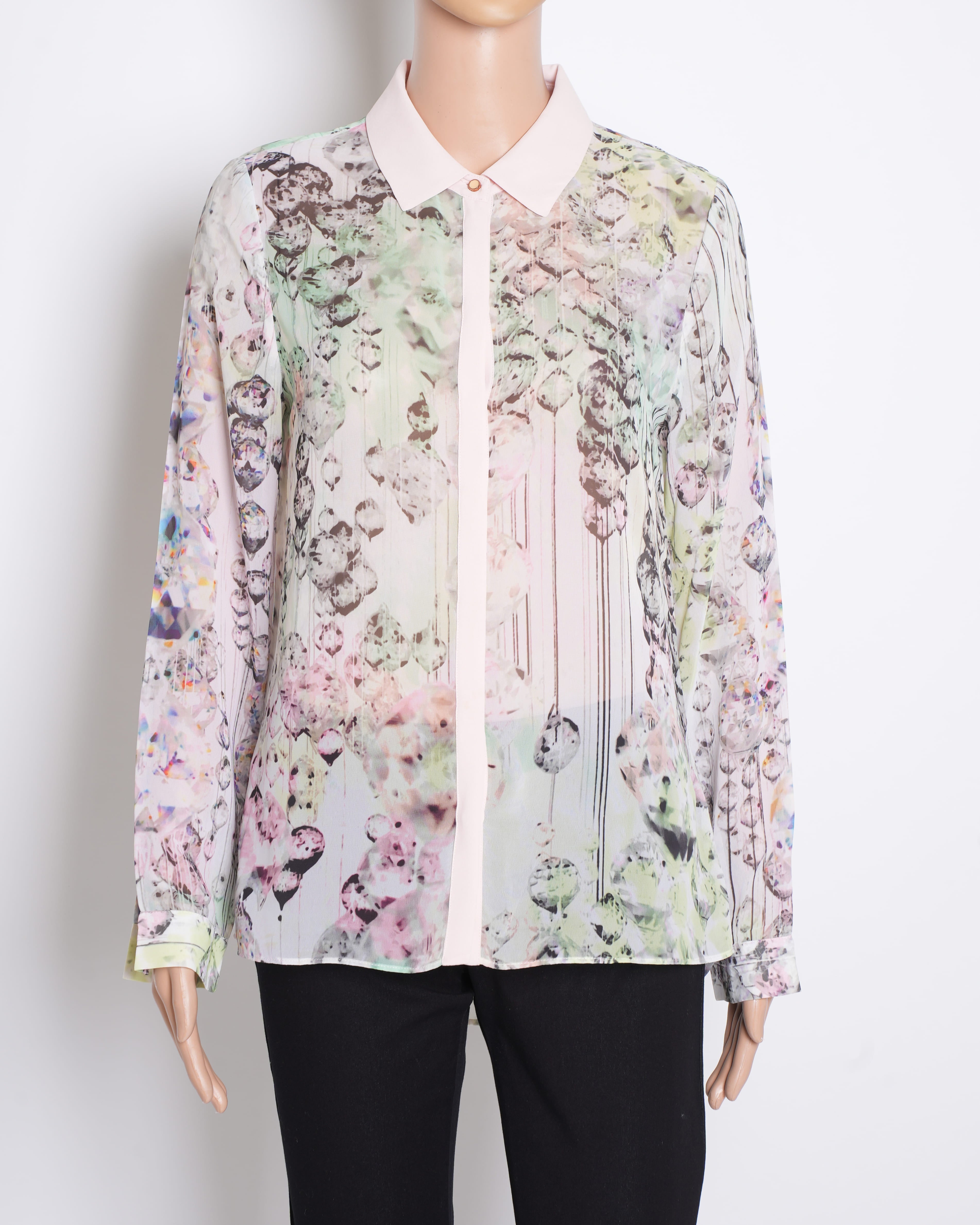 Ted Baker Button Down Shirt In Full Sleeves