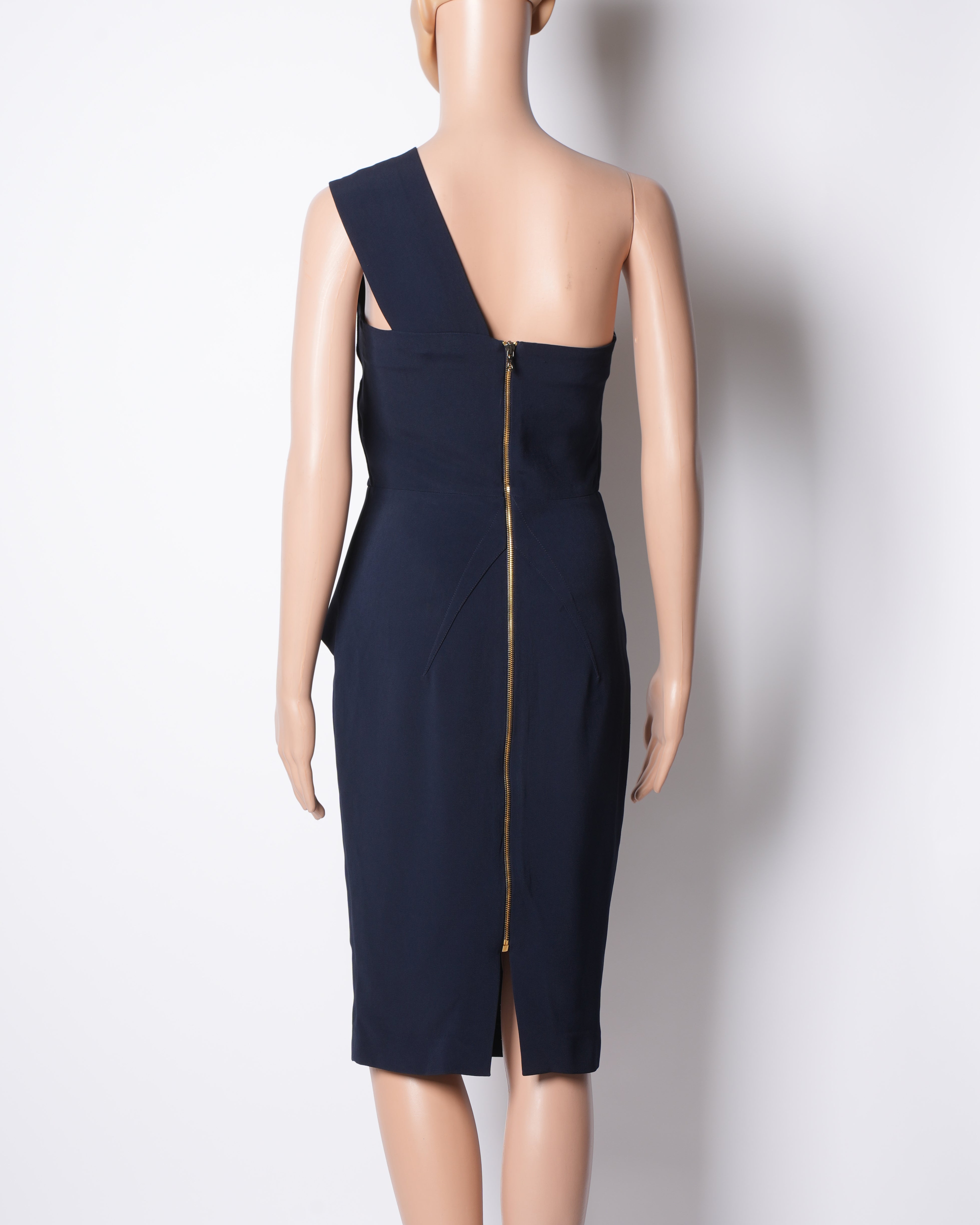 Roland Mouret One Shoulder Form Fir Dress