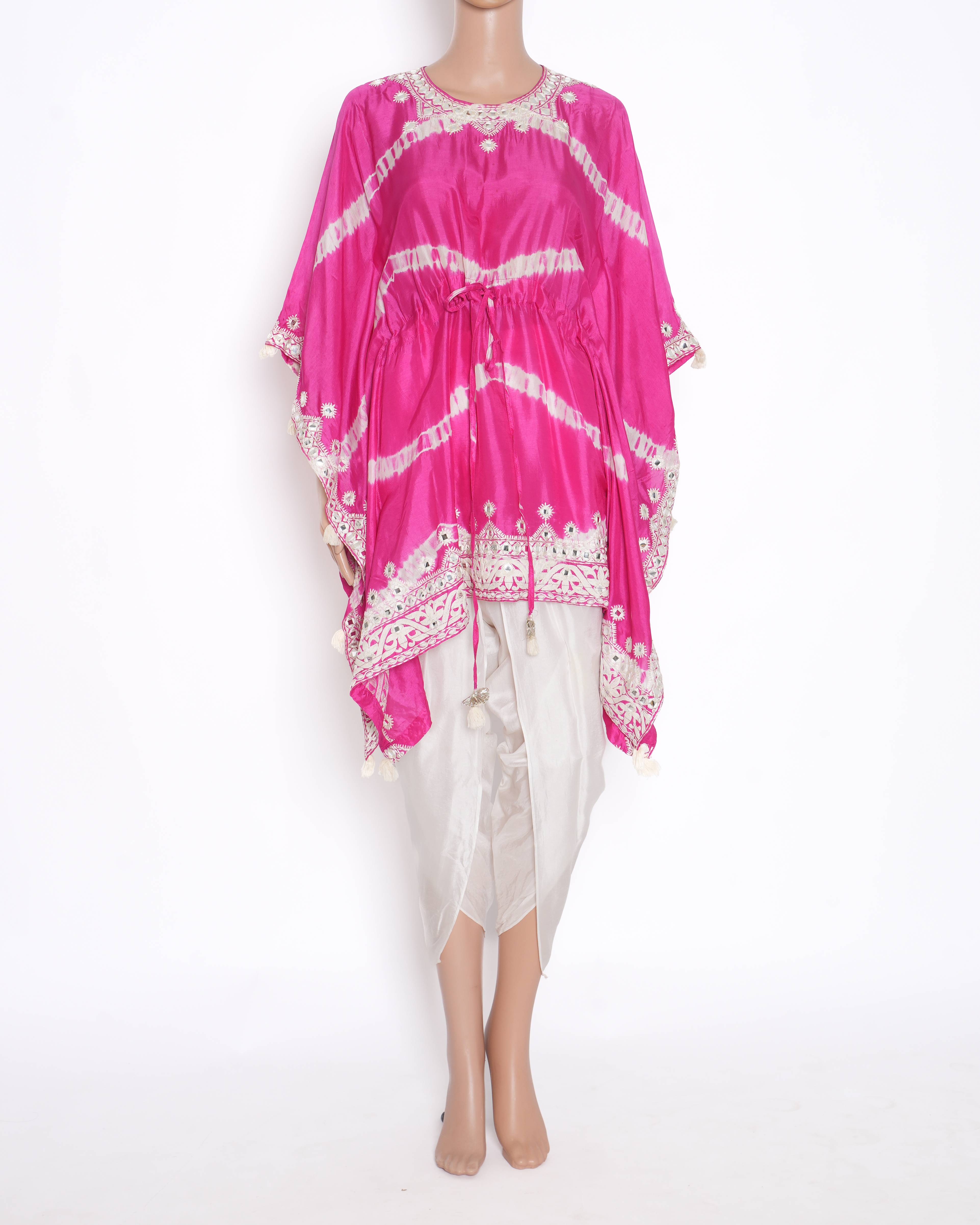 Aarya by Nupur & Neeti tie dye embroidery ( set of 2 )