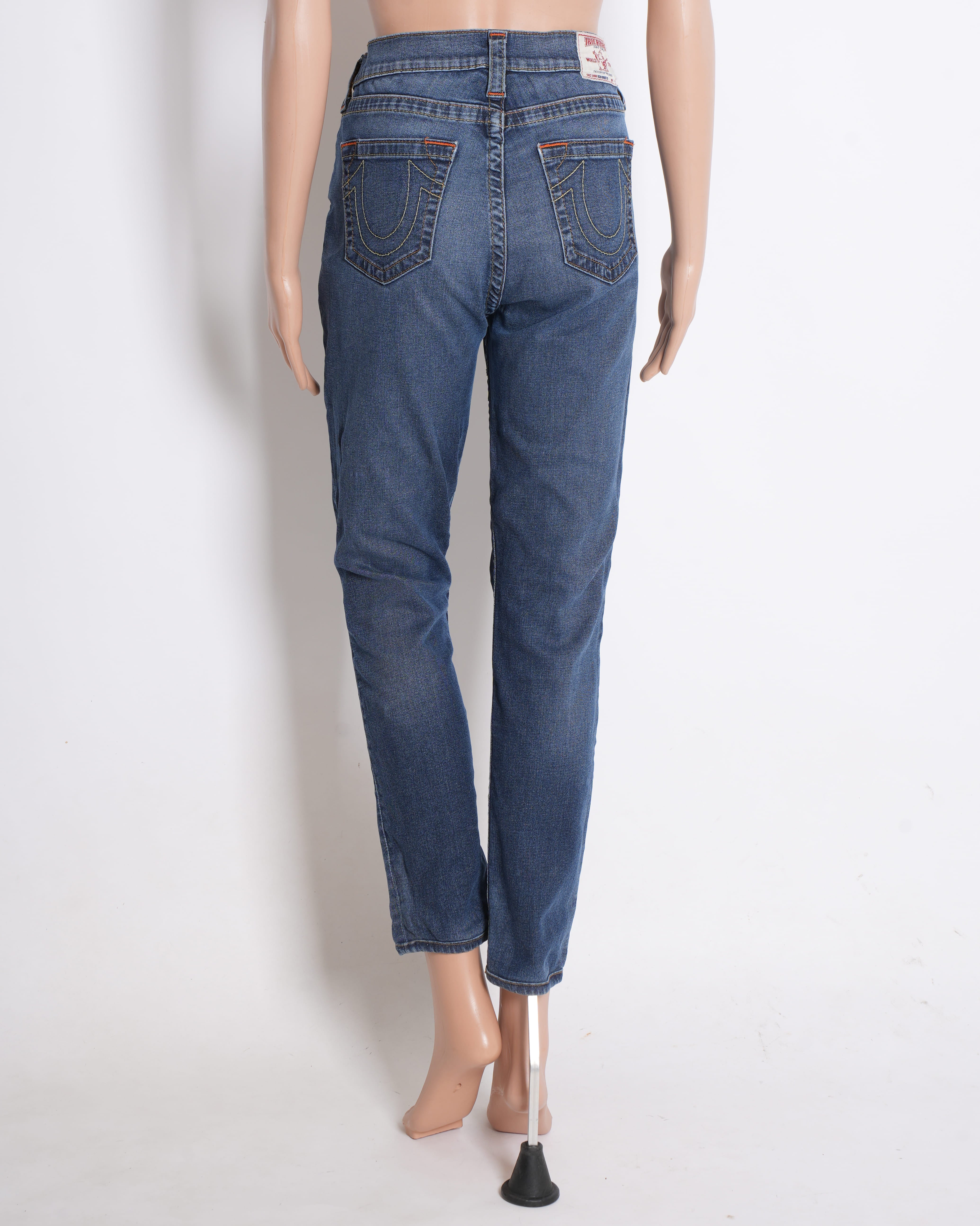 True religion dark blue denim