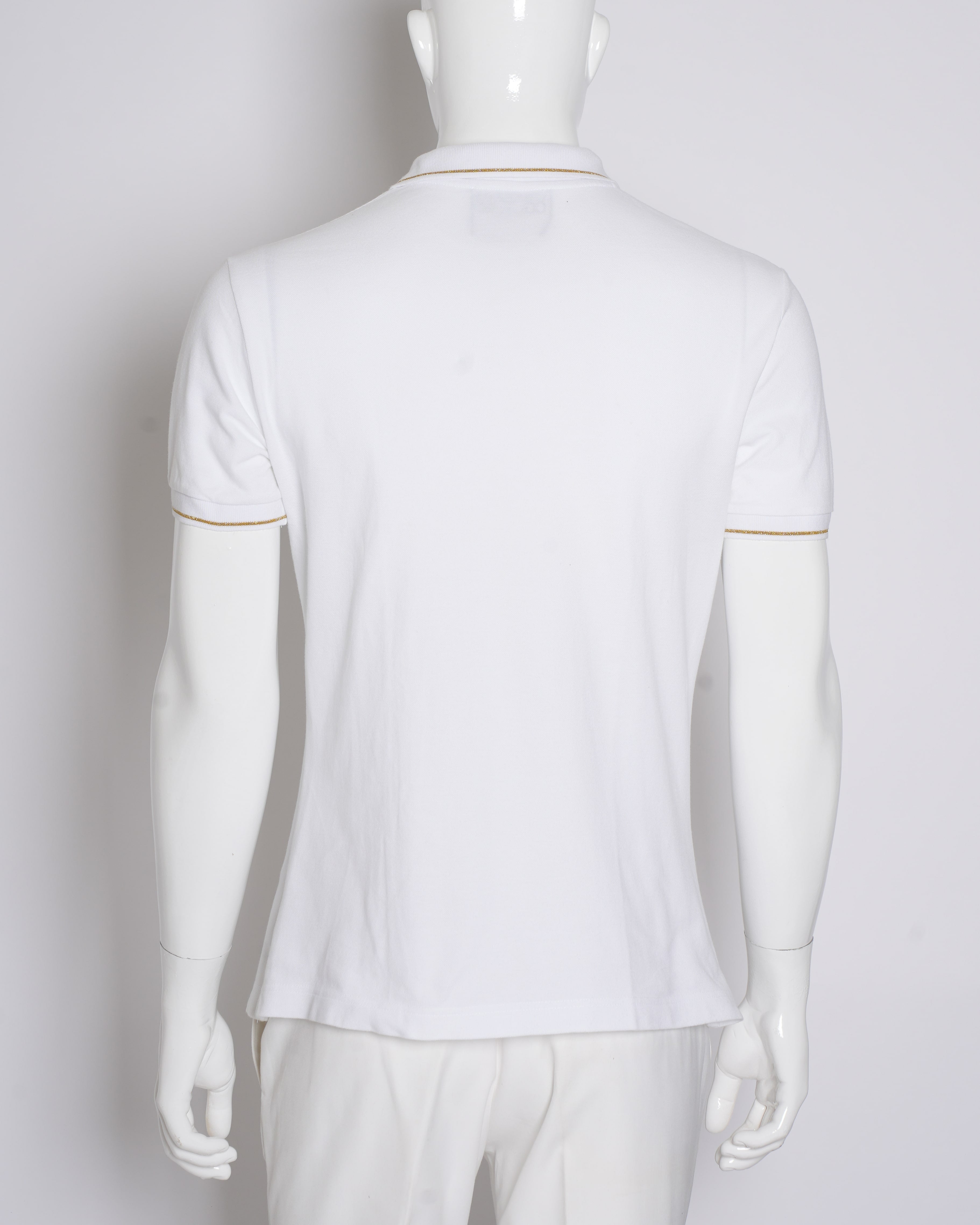 Versace couture Polo White