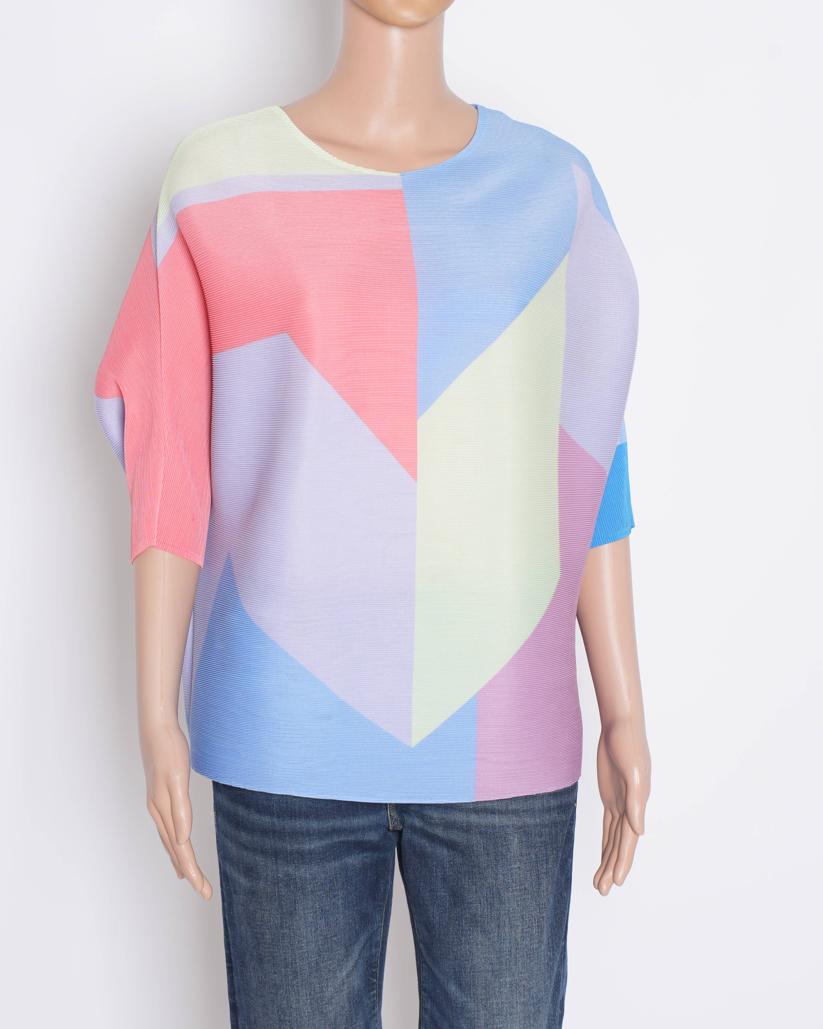 Scarlet Sage multi color top