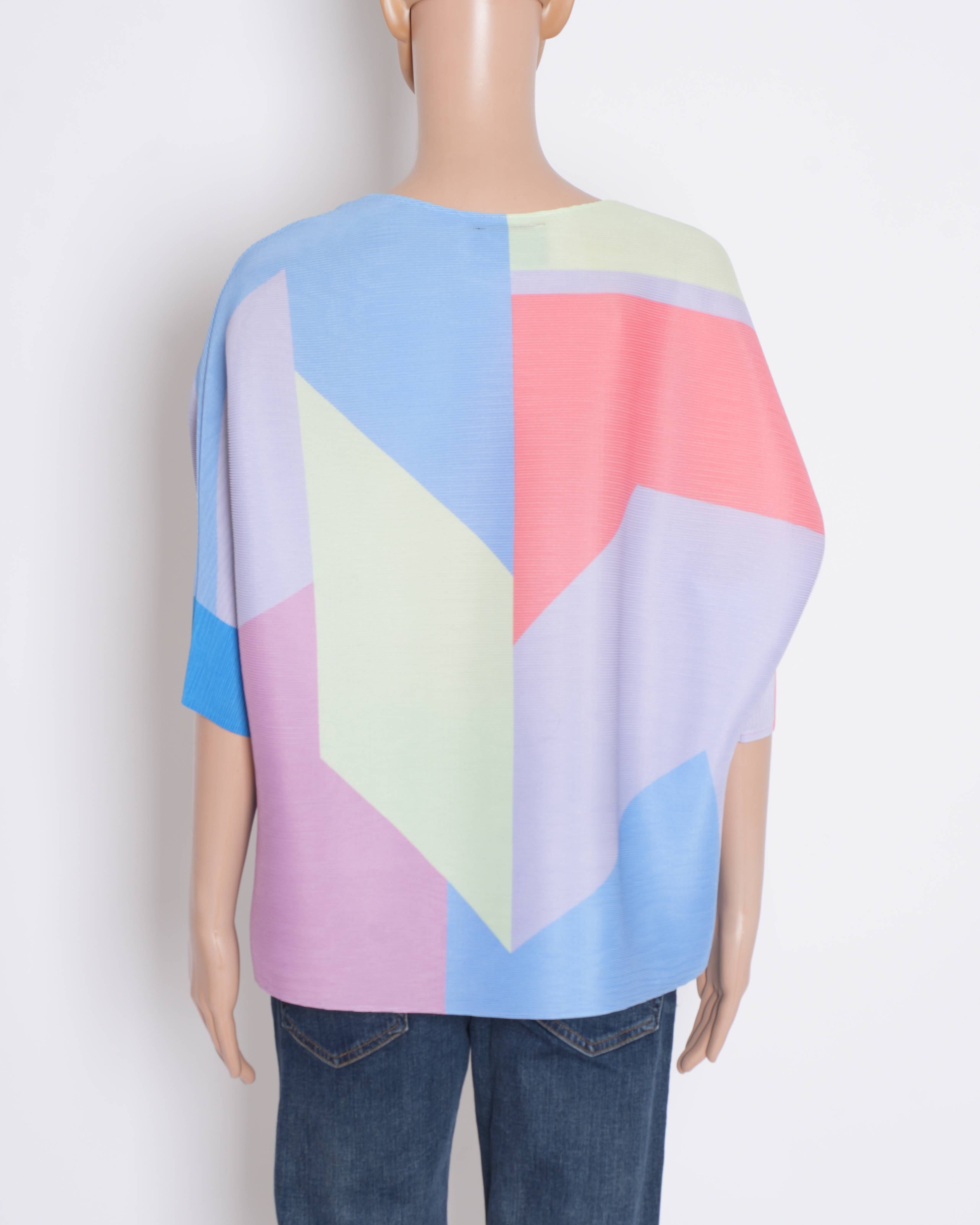 Scarlet Sage multi color top