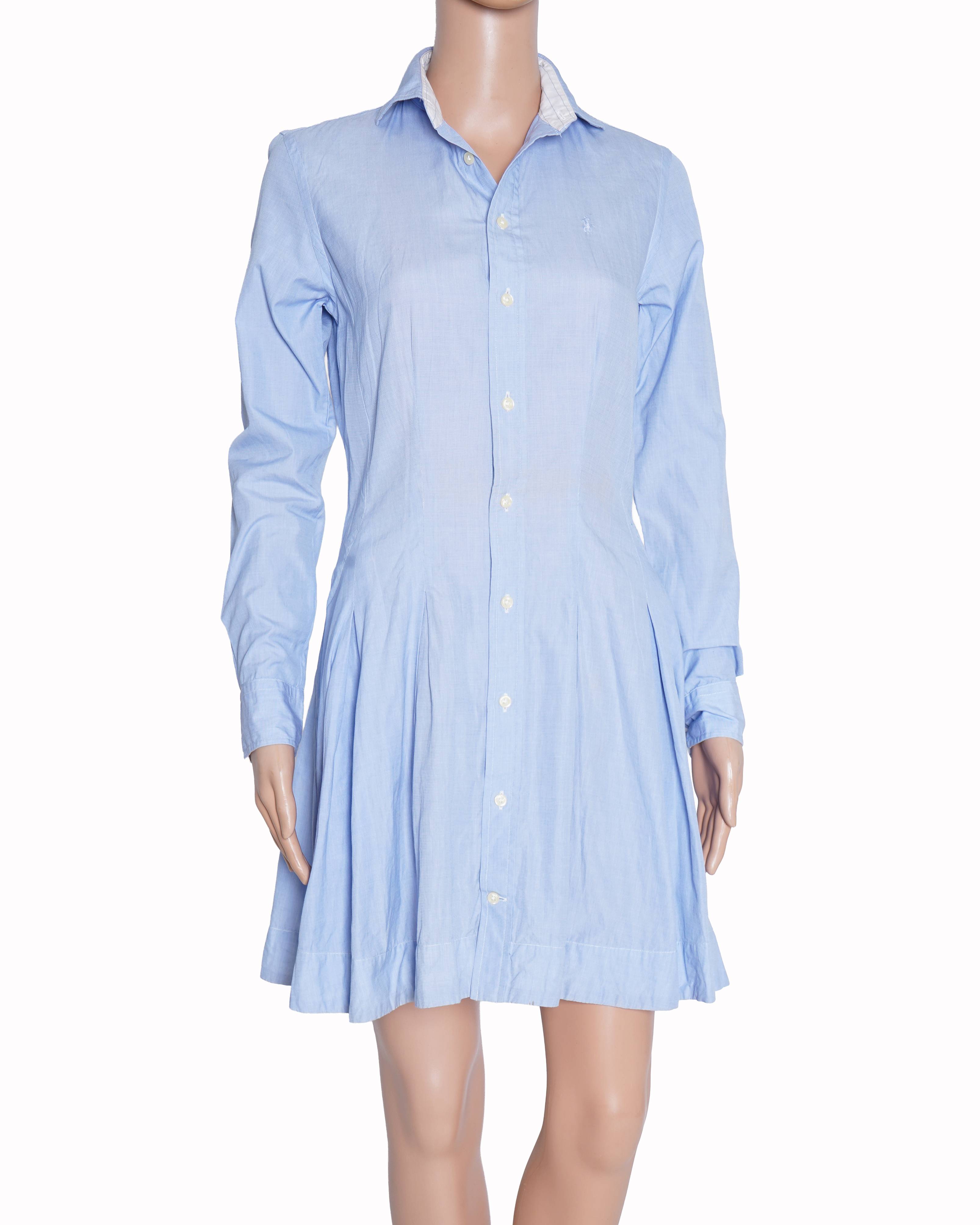 Ralph Lauren Light blue shirt dress