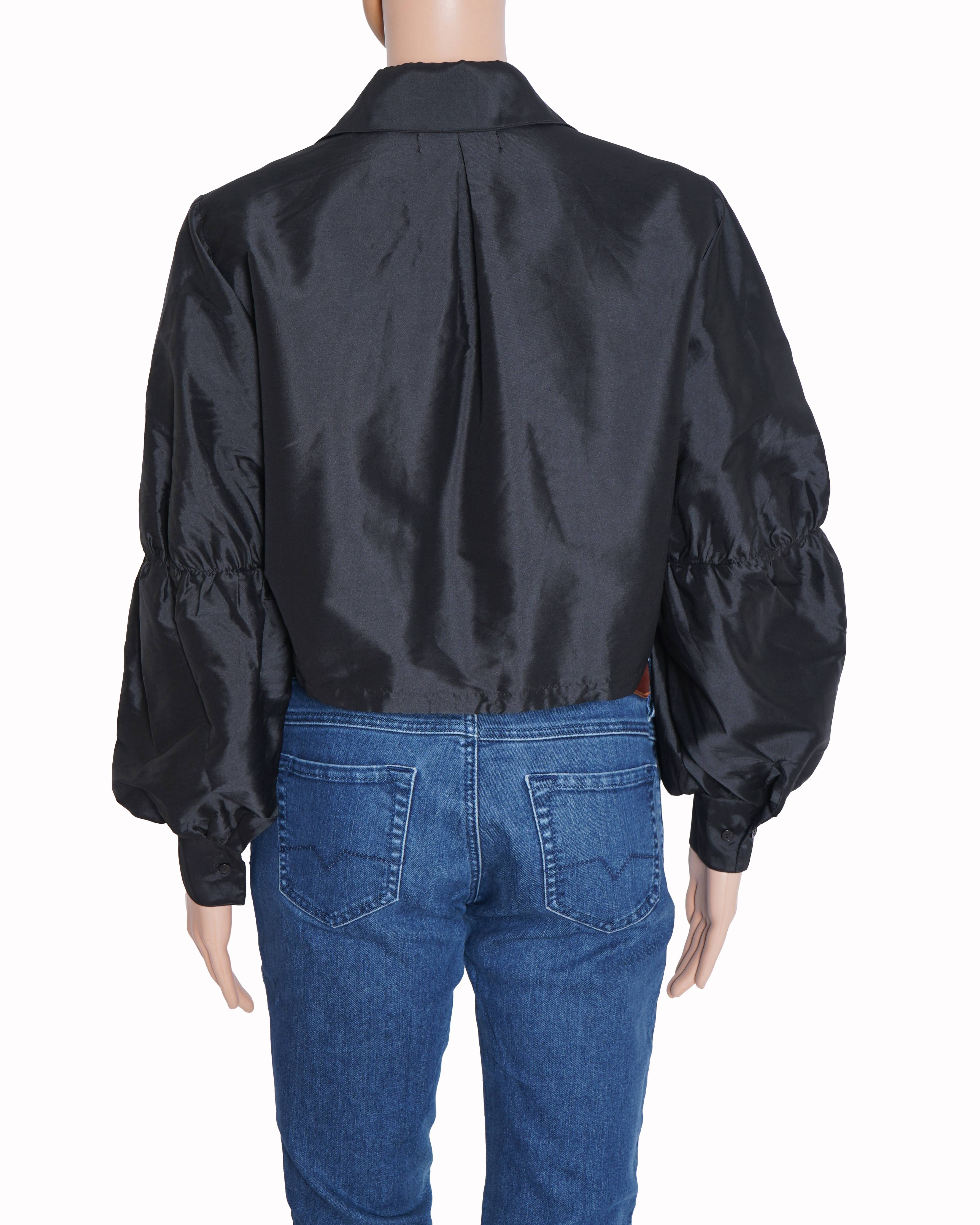 Dhruv kapoor embroidered tie up jacket