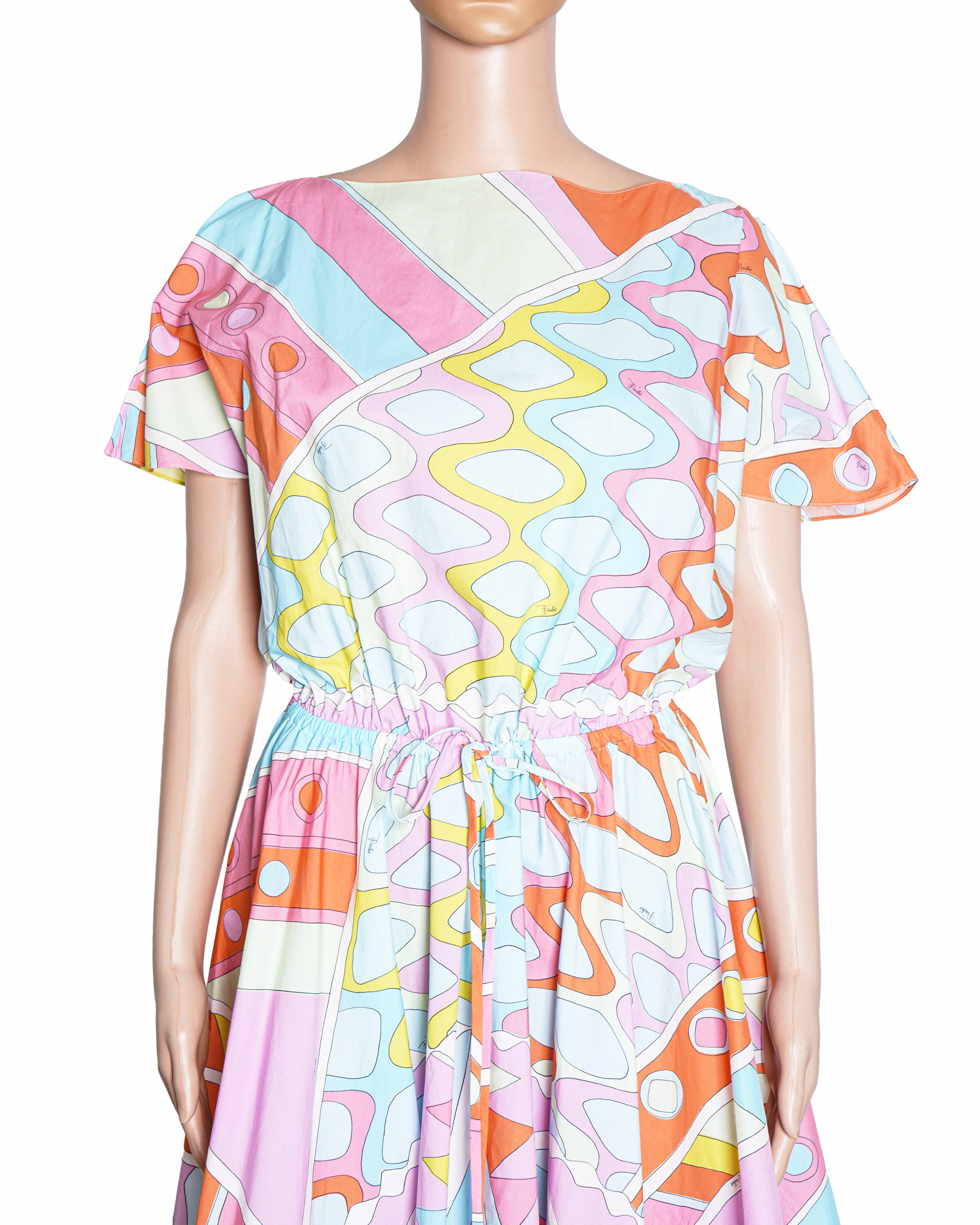 Pucci Vivara-print Cotton Minidress