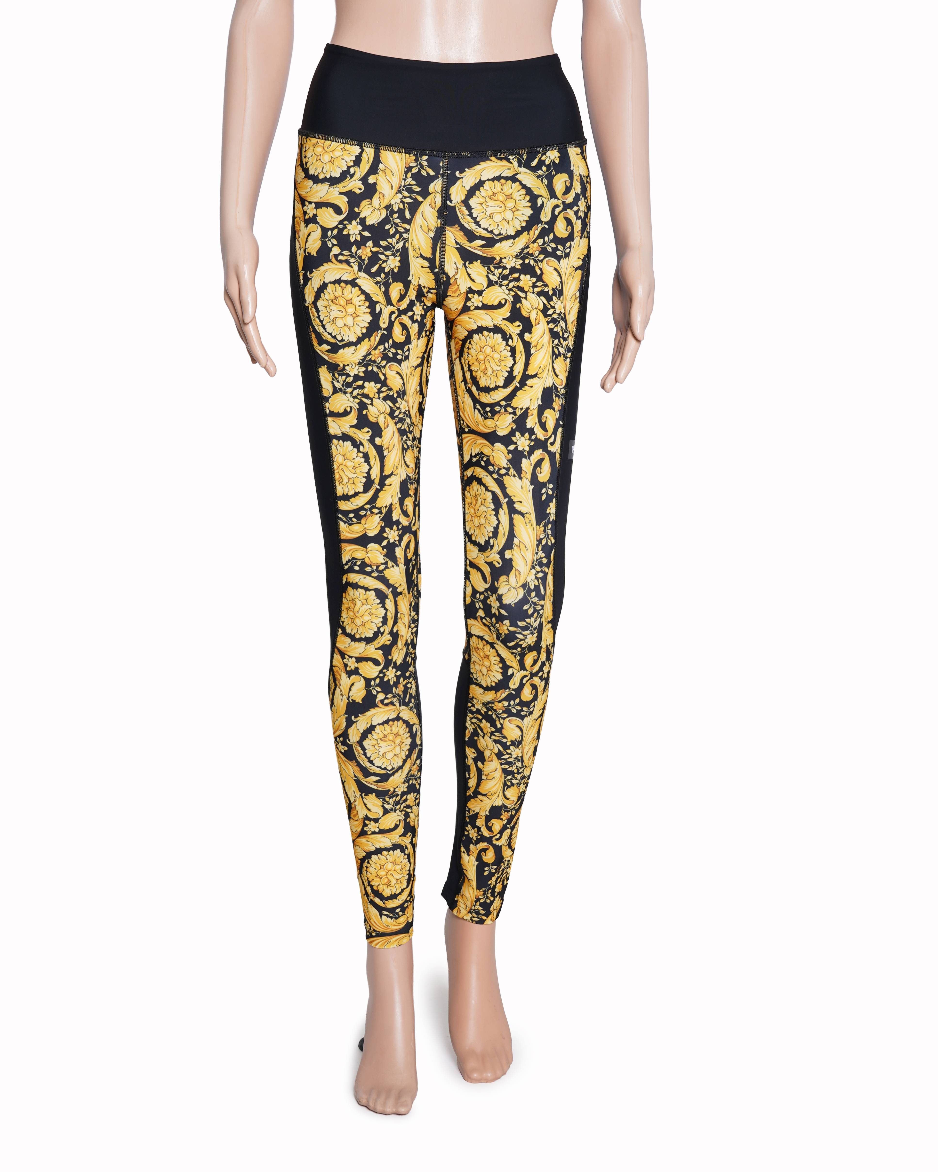 New Versace Printed Leggings