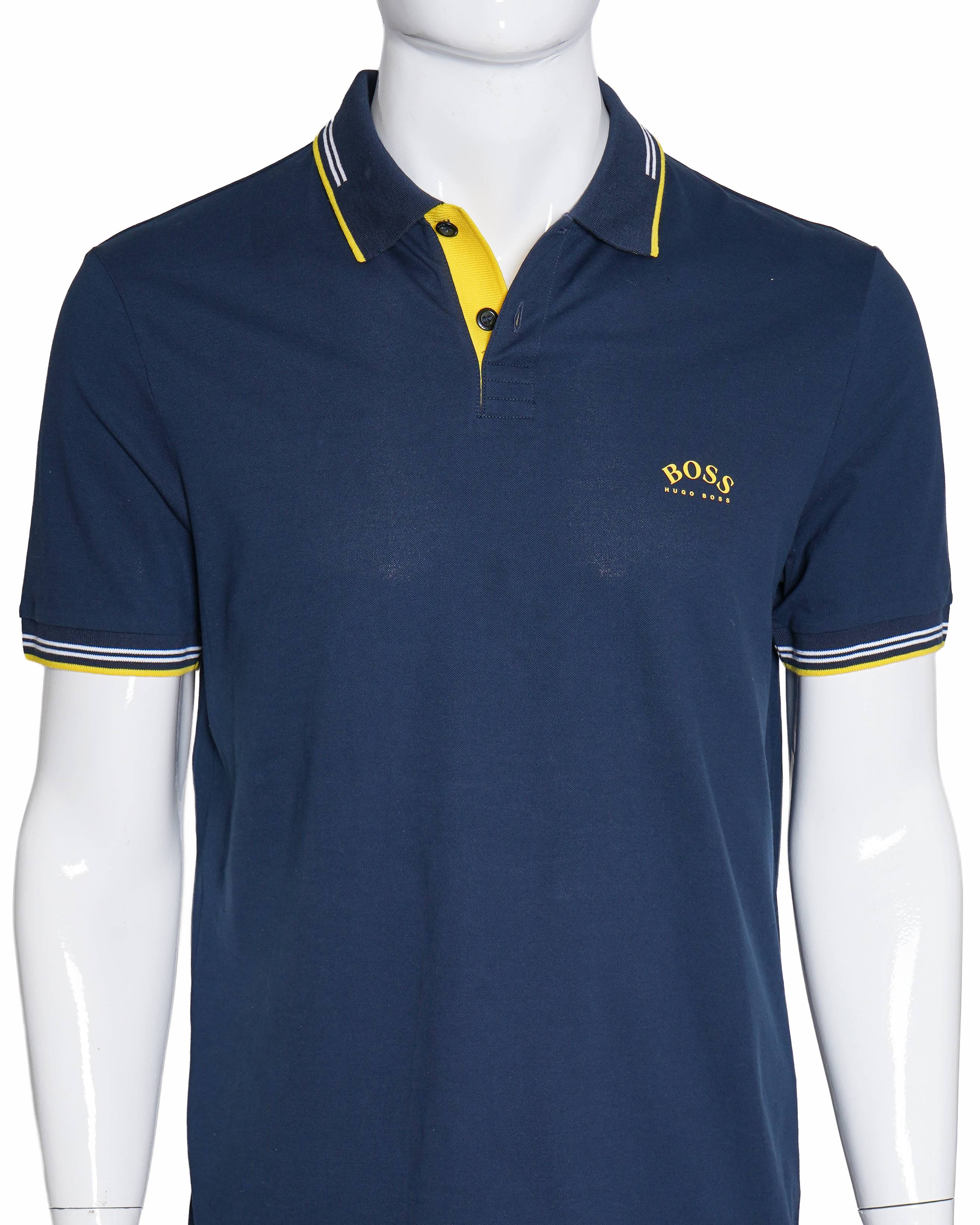 Hugo Boss Navy Blue Polo T-shirt