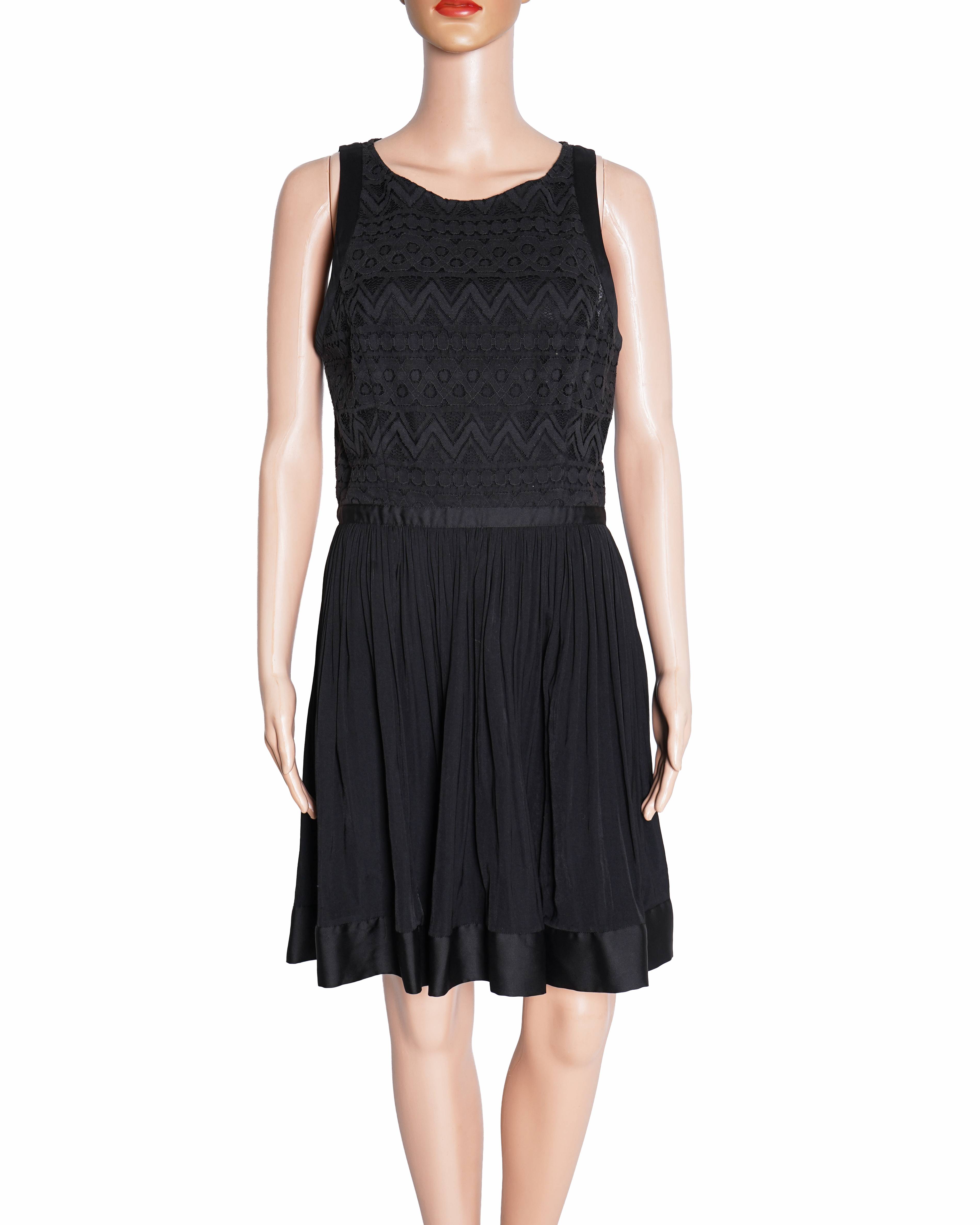 Armani Exchange Mini Dress In Black