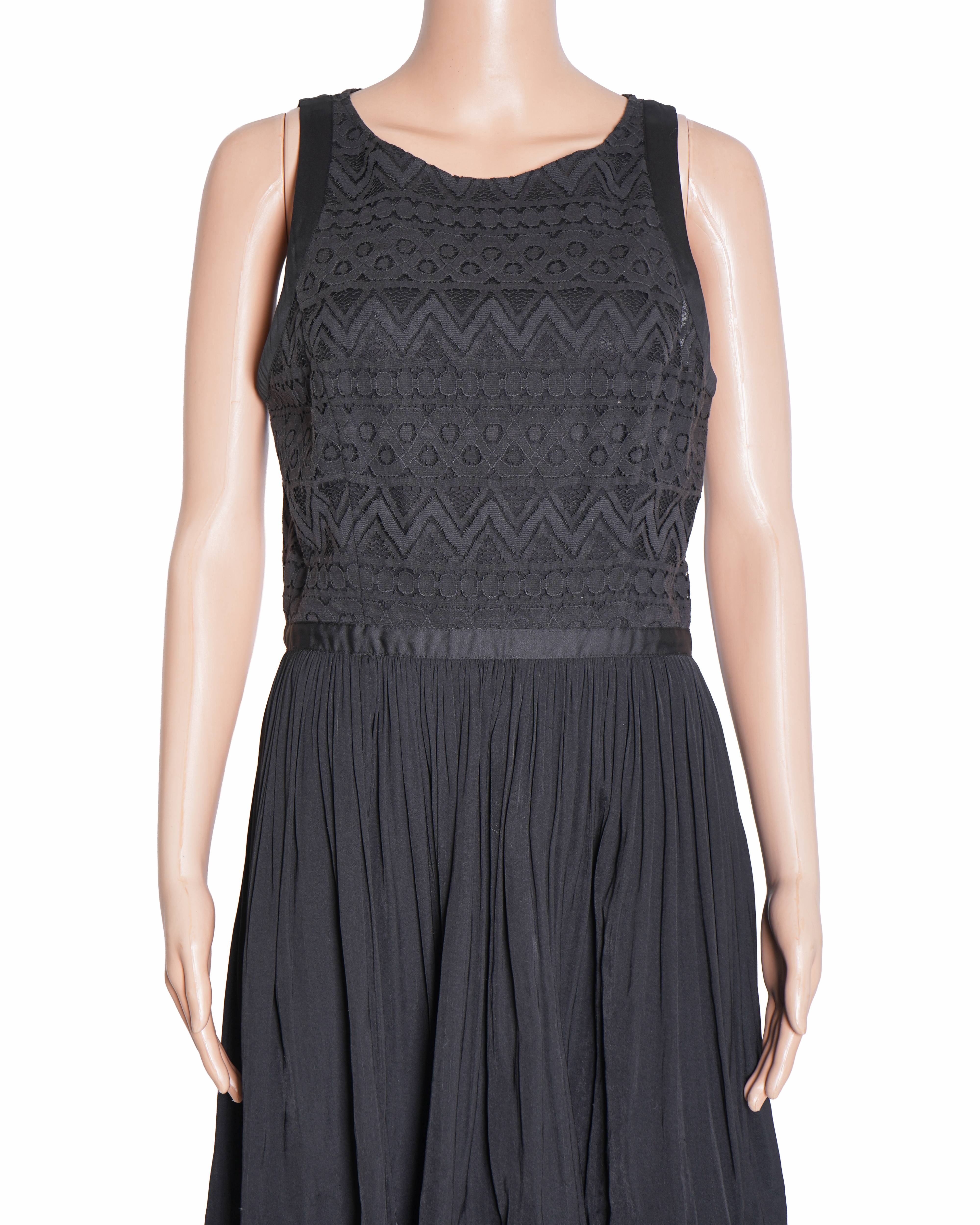 Armani Exchange Mini Dress In Black