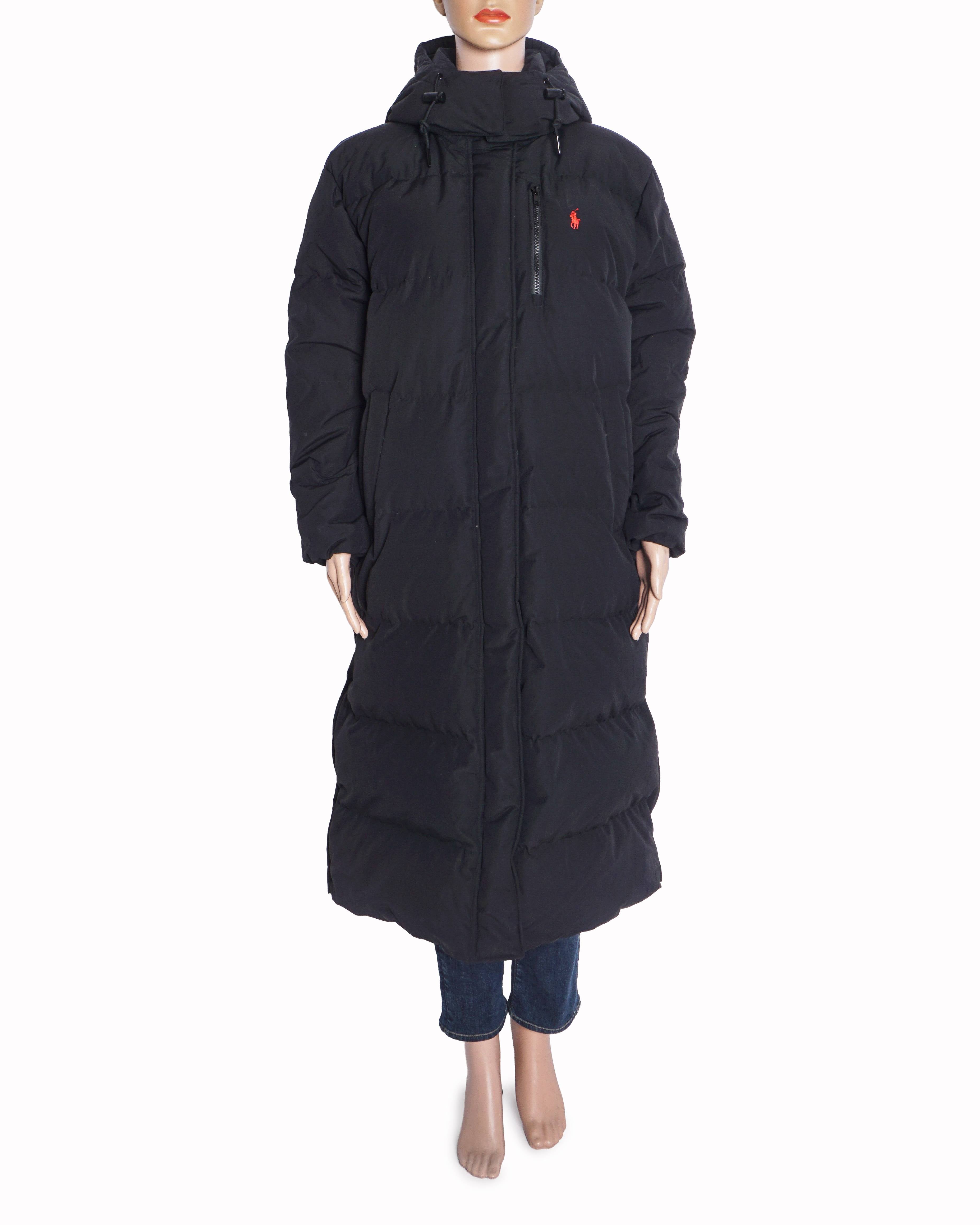Polo Ralph Lauren Black Hooded Down Coat