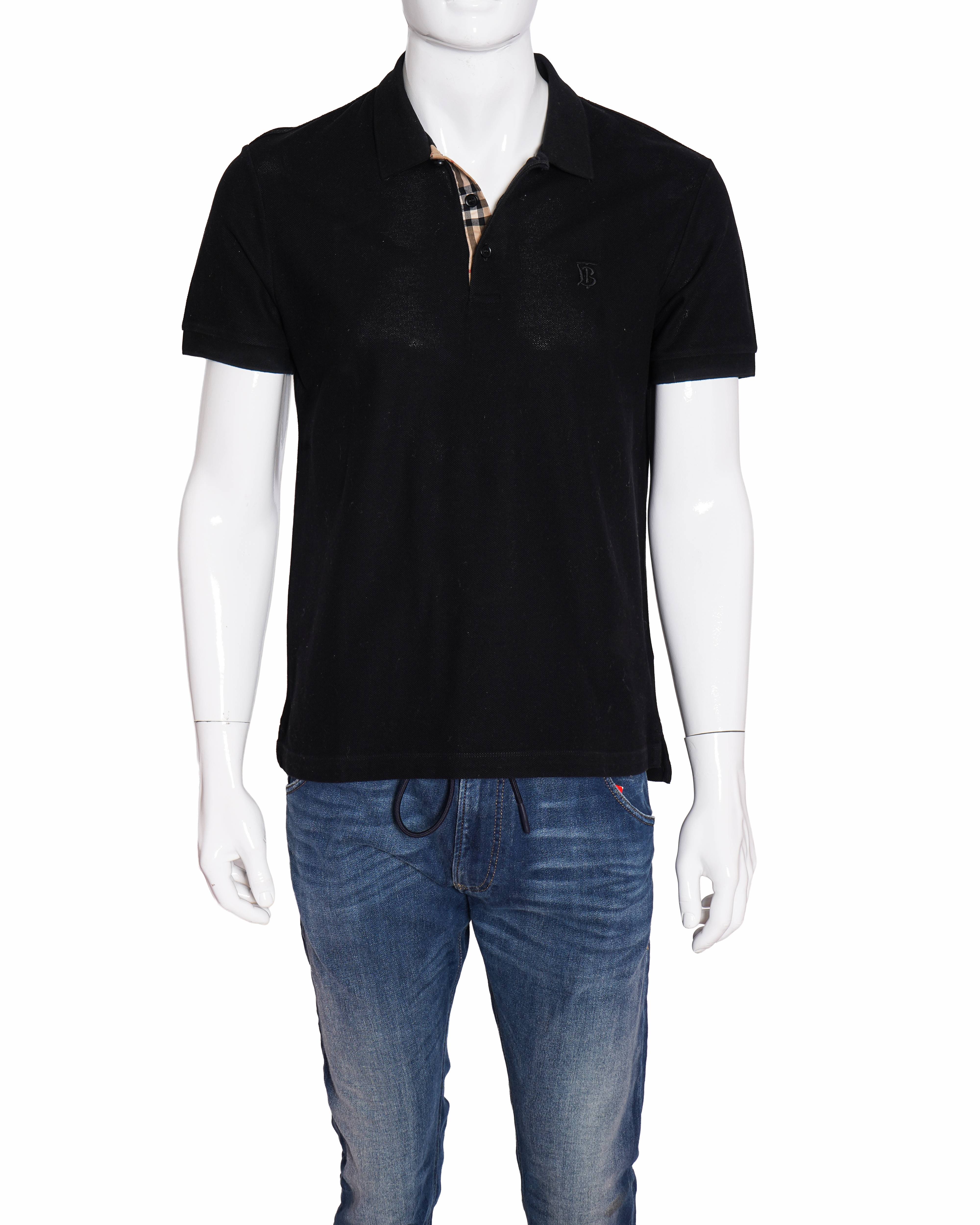 Burberry Black Polo T-shirt