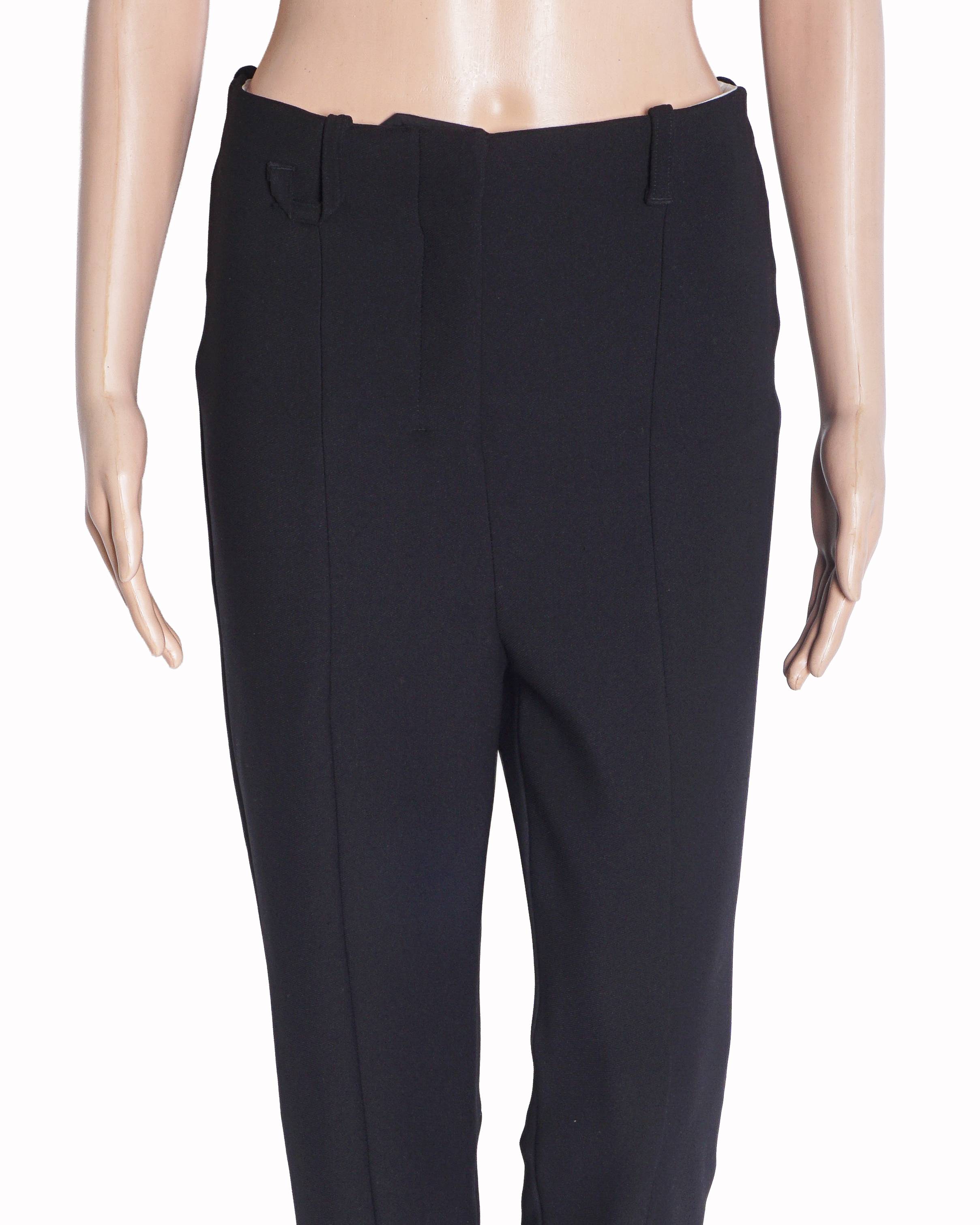 Jacquemus Le Pantalon Paseo Black Tailored Trousers